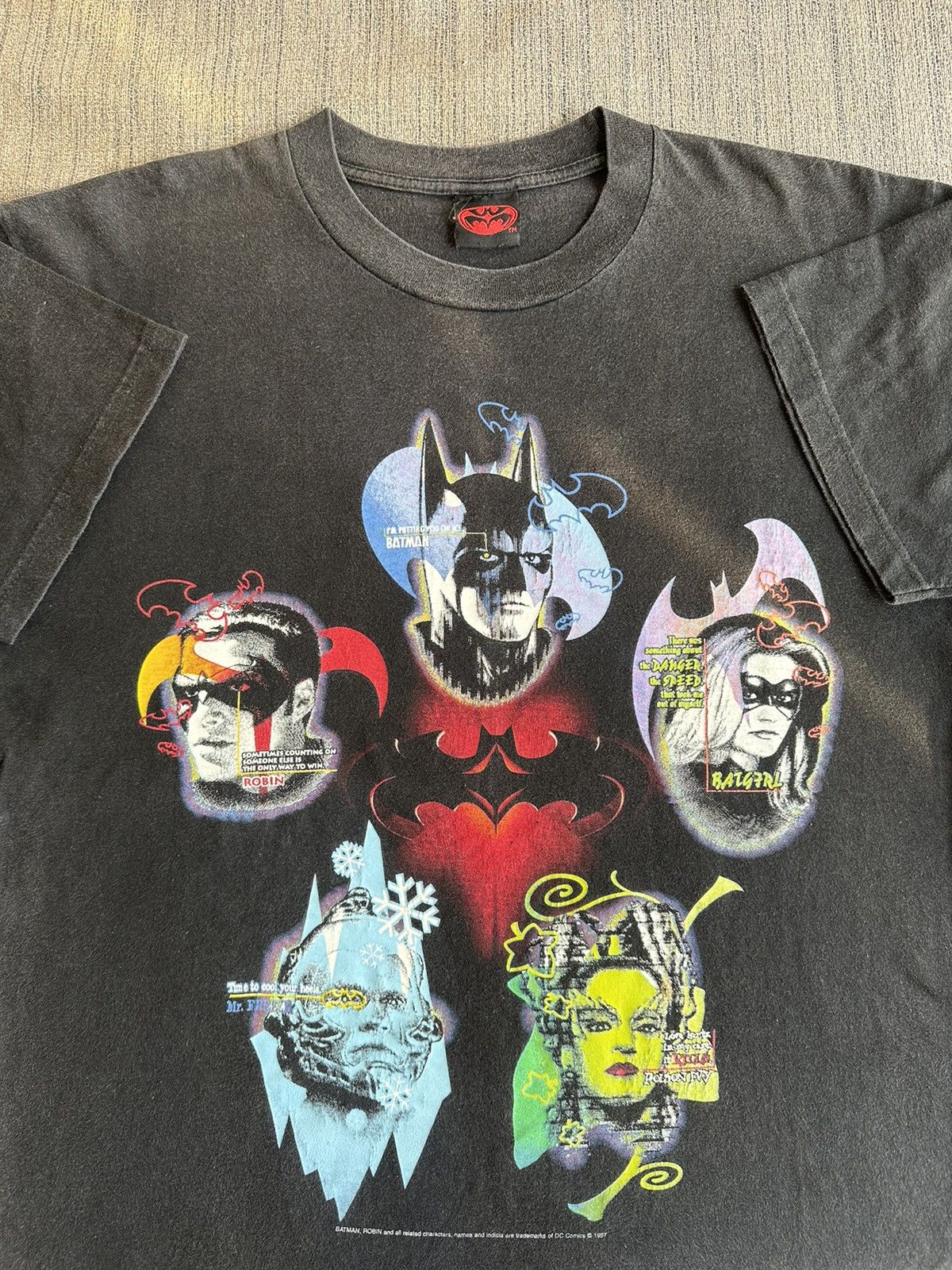 DC Comics × Vintage Vintage 90’s Batman Robin Movie USA RARE Tee Size US L / EU 52-54 / 3 - 1 Thumbnail