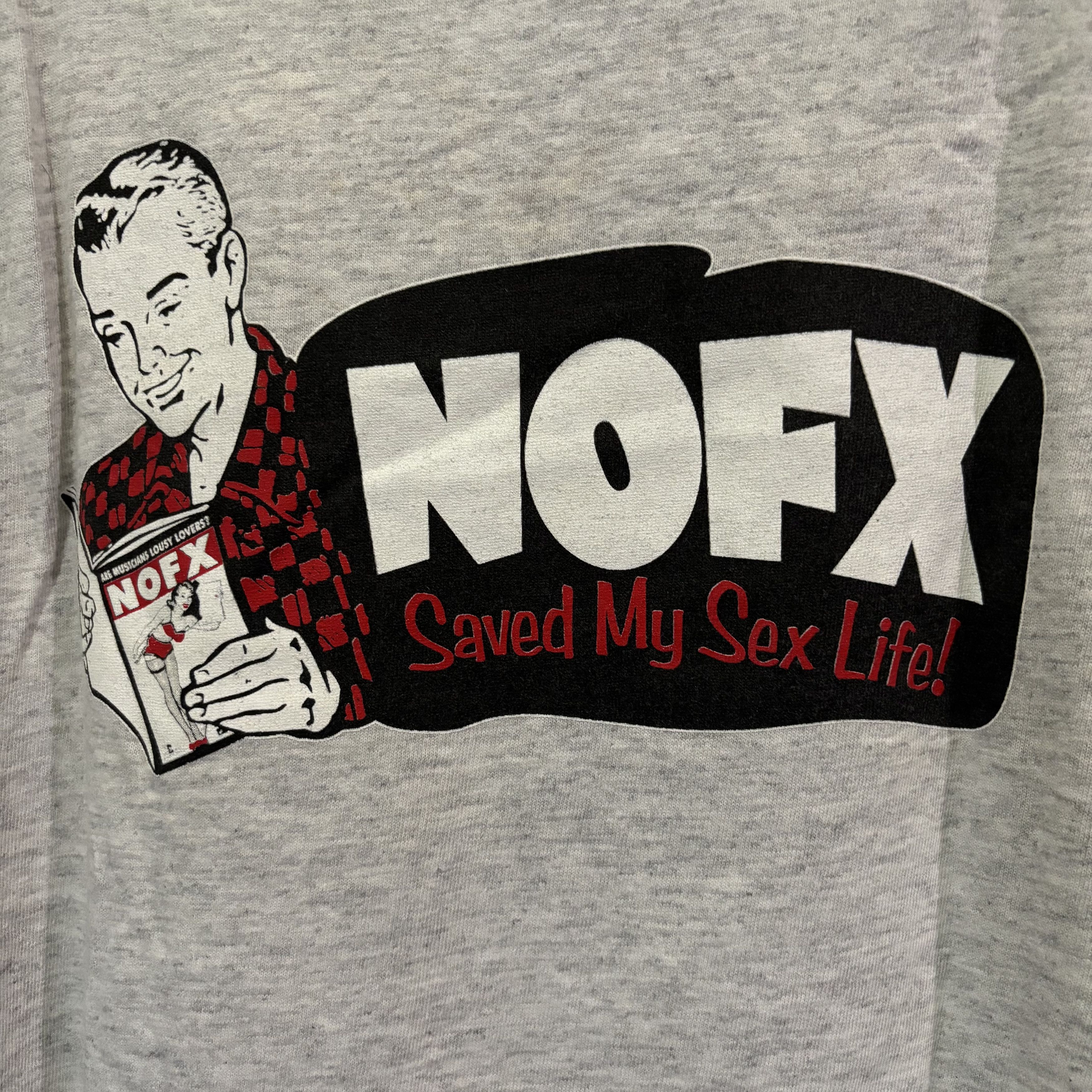 Band Tees Vintage 90's NOFX Saved My Sex Life 1997 Size US M / EU 48-50 / 2 - 2 Thumbnail