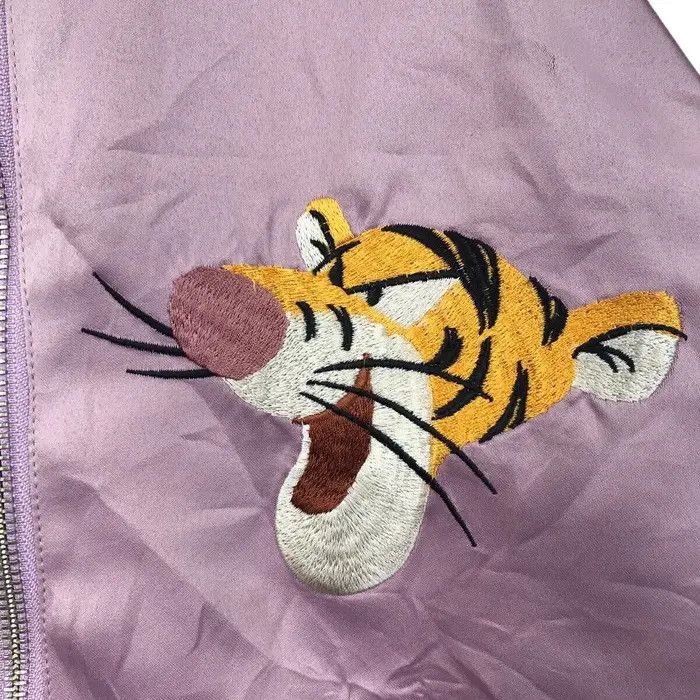 Disney Vintage SUKAJAN TIGGER WINNIE The POOH Japan Souvenir Jacket Size L / US 10 / IT 46 - 5 Thumbnail