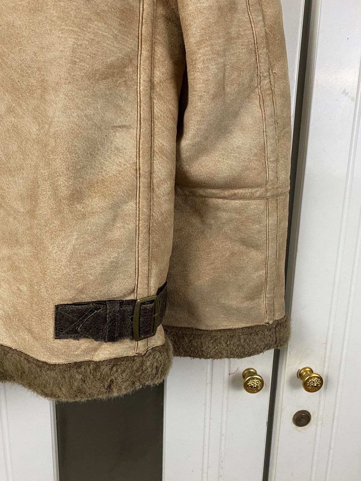 Japanese Brand ✅️Carters Shearling Bomber Jacket Size US M / EU 48-50 / 2 - 7 Thumbnail