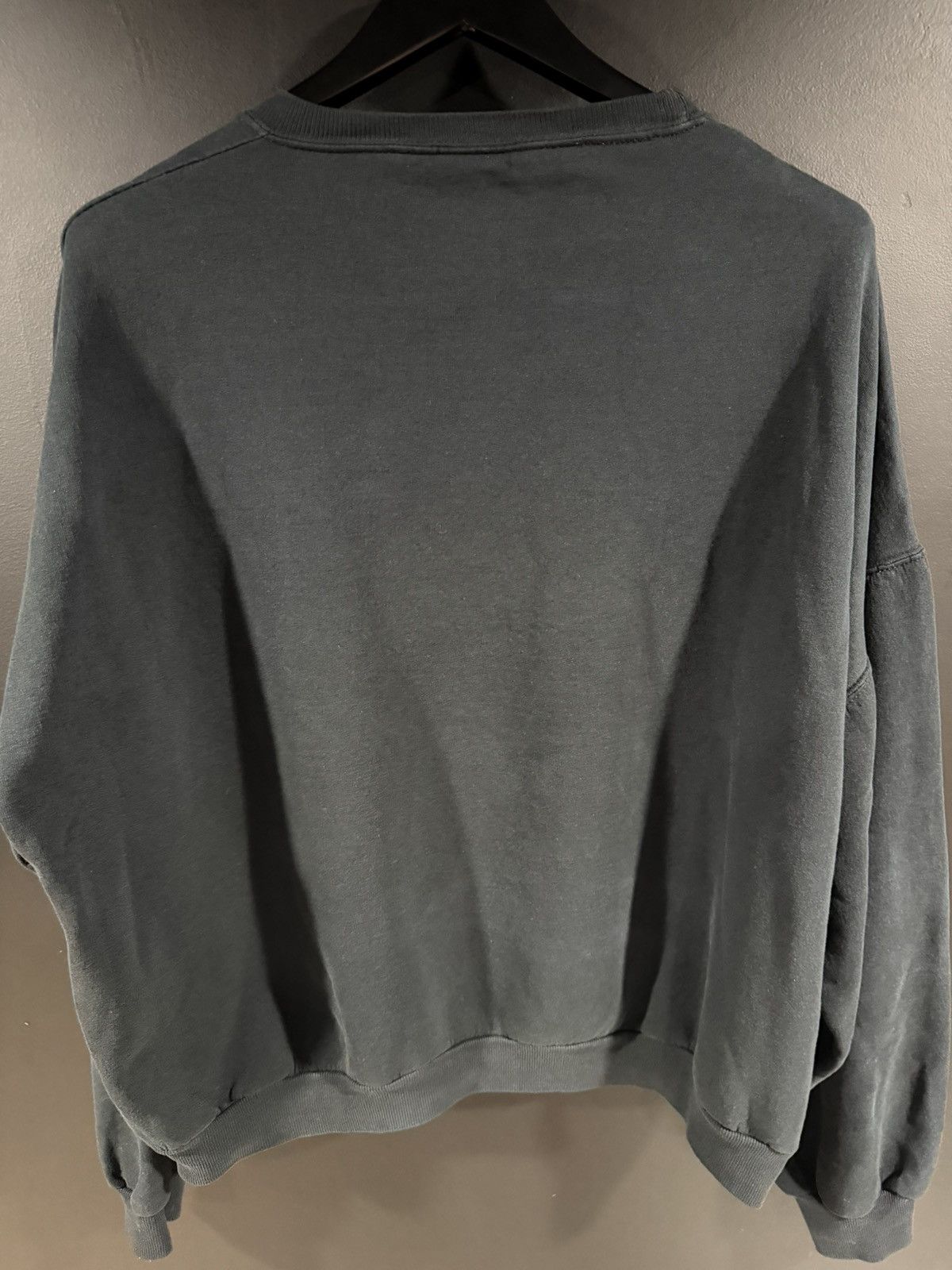 Vintage 1980s Vintage Faded Grunge Blank Cropped Sweatshirt XXL Size US XXL / EU 58 / 5 - 6 Thumbnail