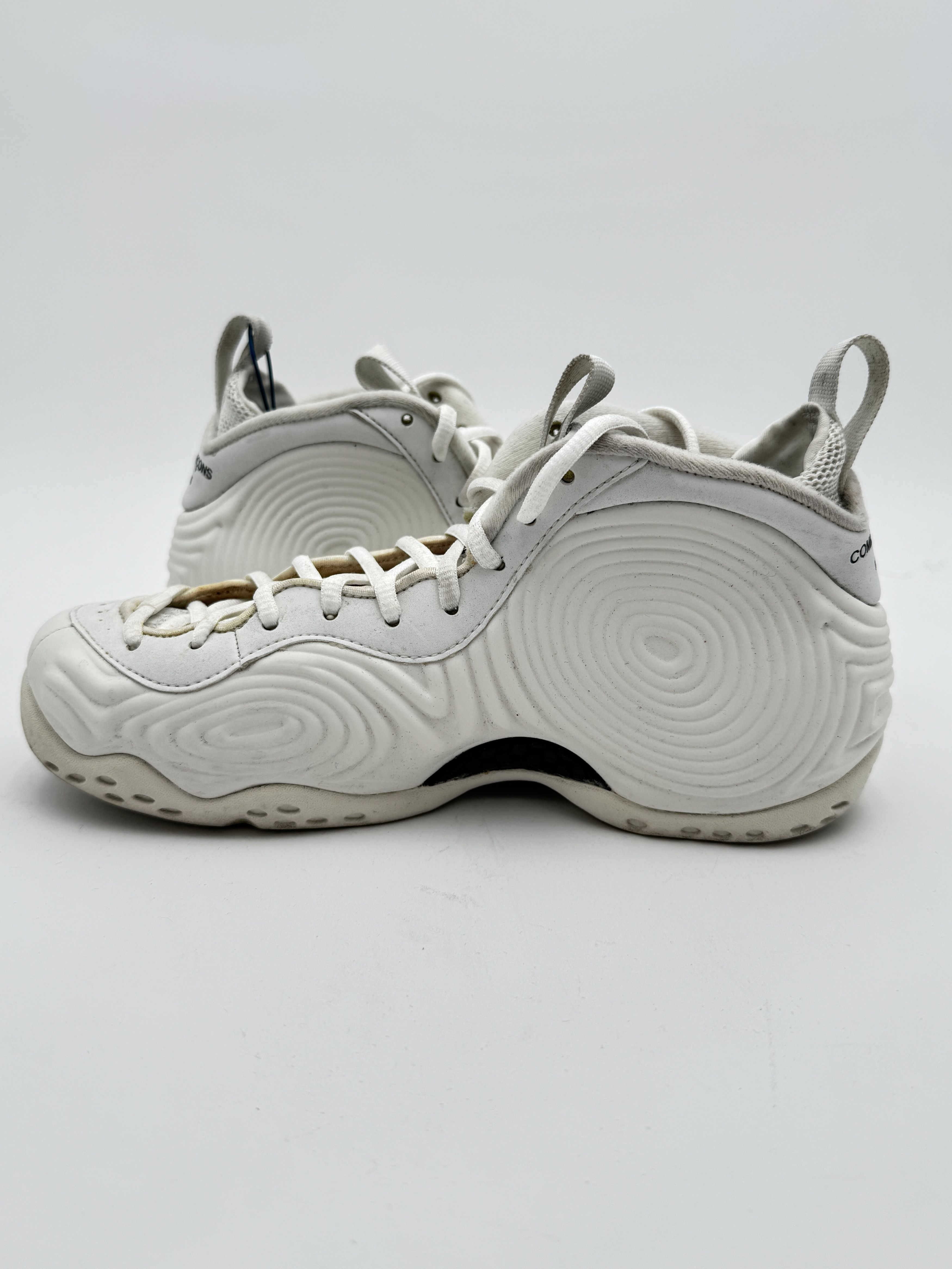 Comme des Garcons × Nike CDG Nike Air Foamposite One SP White Size US 7 / EU 40 - 6 Thumbnail