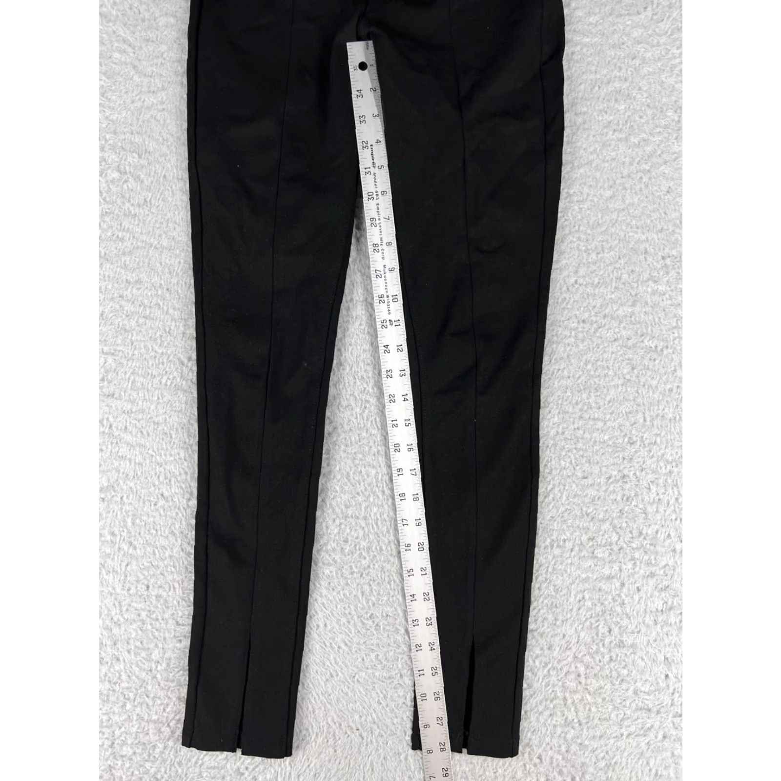 Vintage BLANKNYC Womens Black Leggings Skinny Pockets 25 Pants Rayon Blend Pull On Inseam 28in Casual Activewear Womens Size 30" / US 8 / IT 44 - 6 Thumbnail