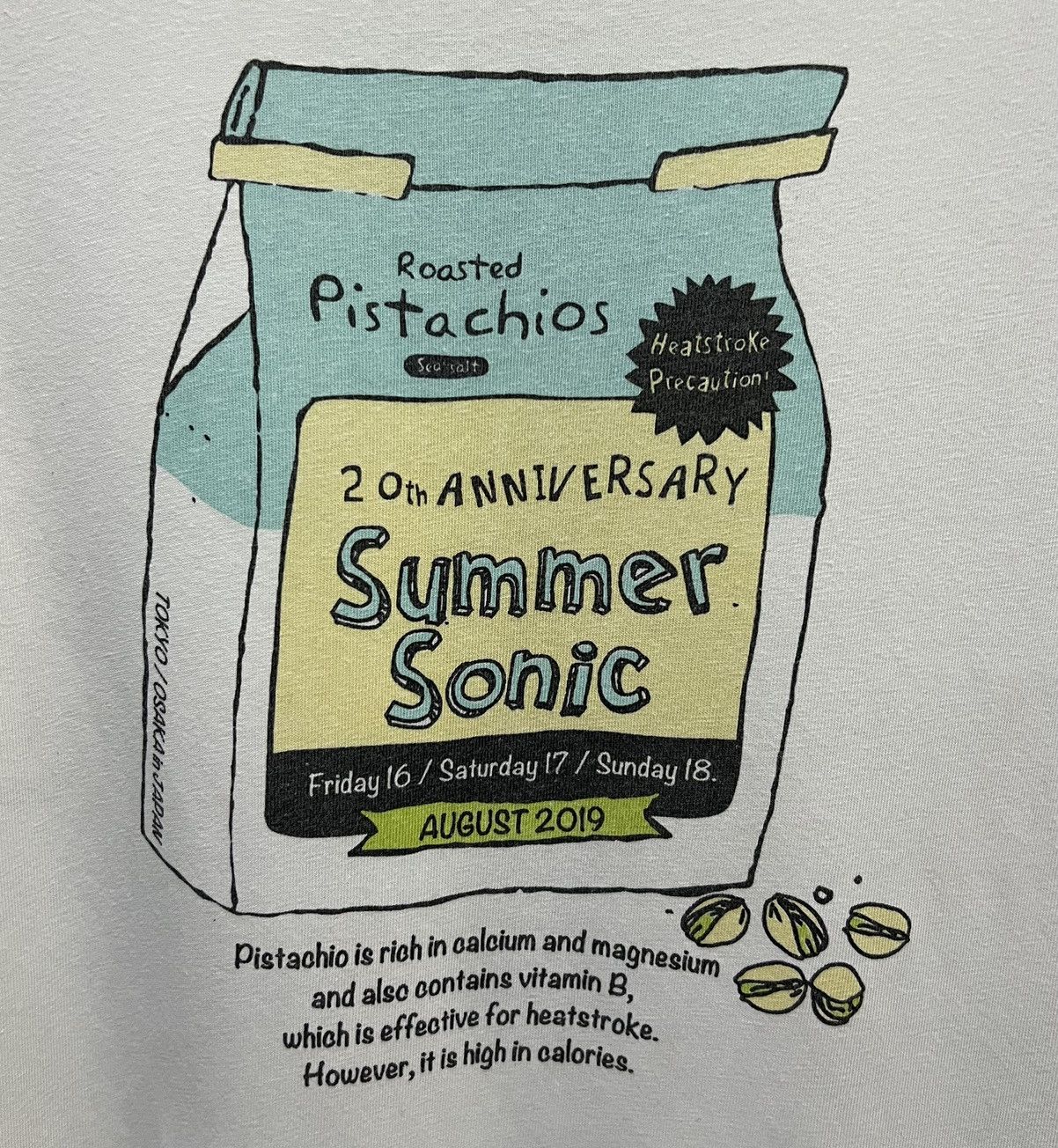 Band Tees 🔥grailsale🔥 20th ANNIVERSARY SUMMER SONIC 2019 SHIRT Size US XXL / EU 58 / 5 - 5 Thumbnail