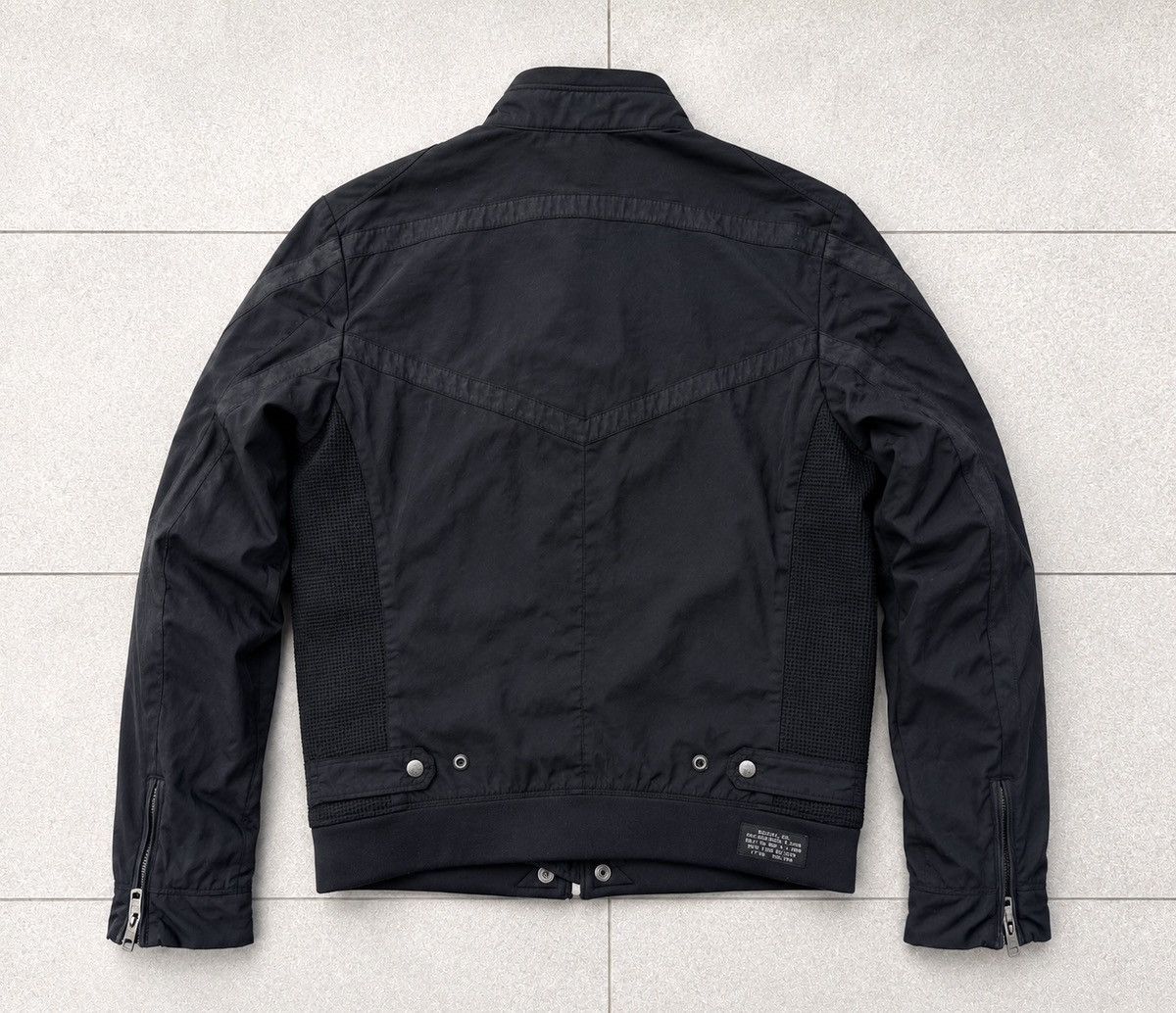 Diesel Diesel Teflon Fabric Protection Rider Zipper Bomber Jacket Size US L / EU 52-54 / 3 - 4 Thumbnail