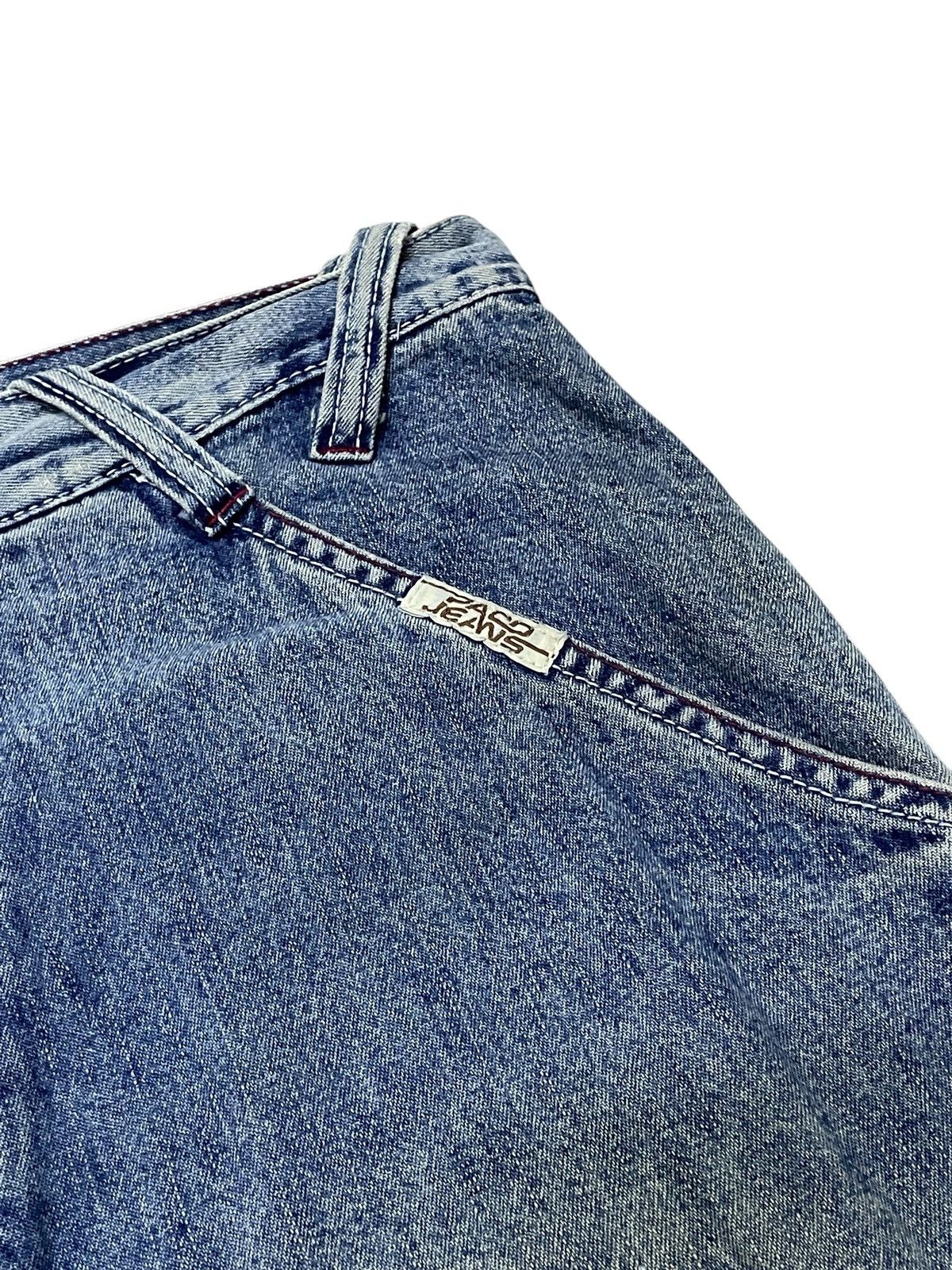 Dogtown × JNCO × Sean John Paco Deconstructed Cut & Sew Distressed Massive Baggy Jeans Size US 30 / EU 46 - 13 Thumbnail