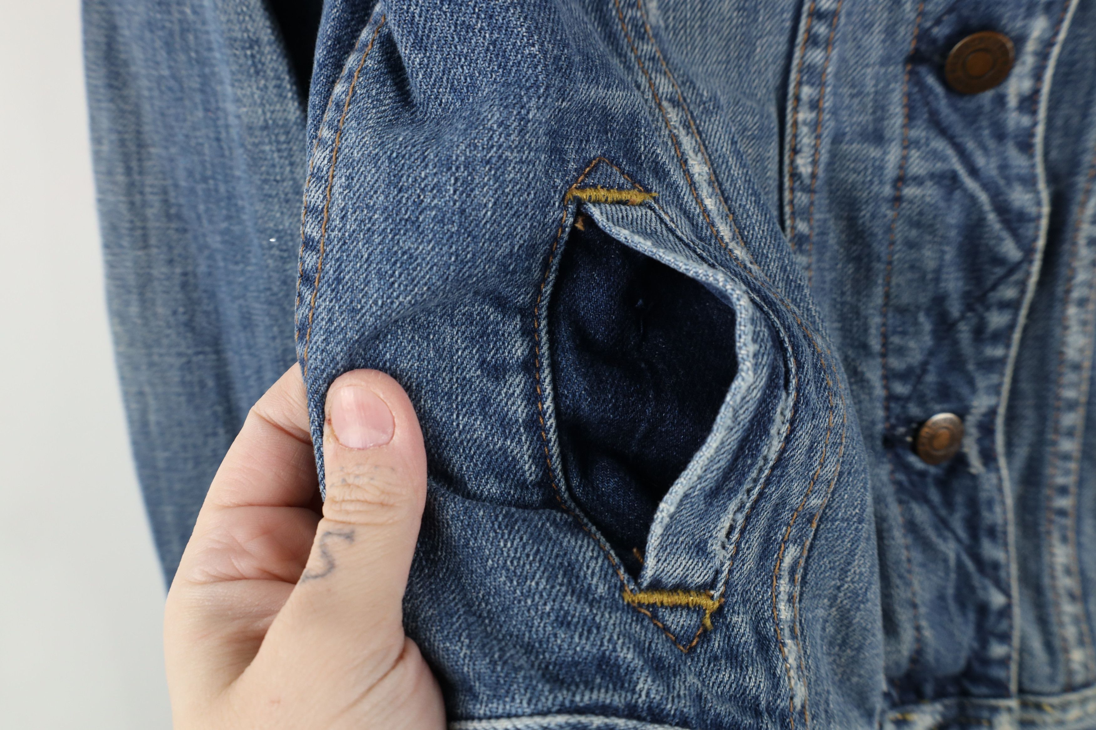 Abercrombie & Fitch × Vintage Vintage Y2K Abercrombie & Fitch Denim Jean Trucker Jacket Size S / US 4 / IT 40 - 6 Thumbnail