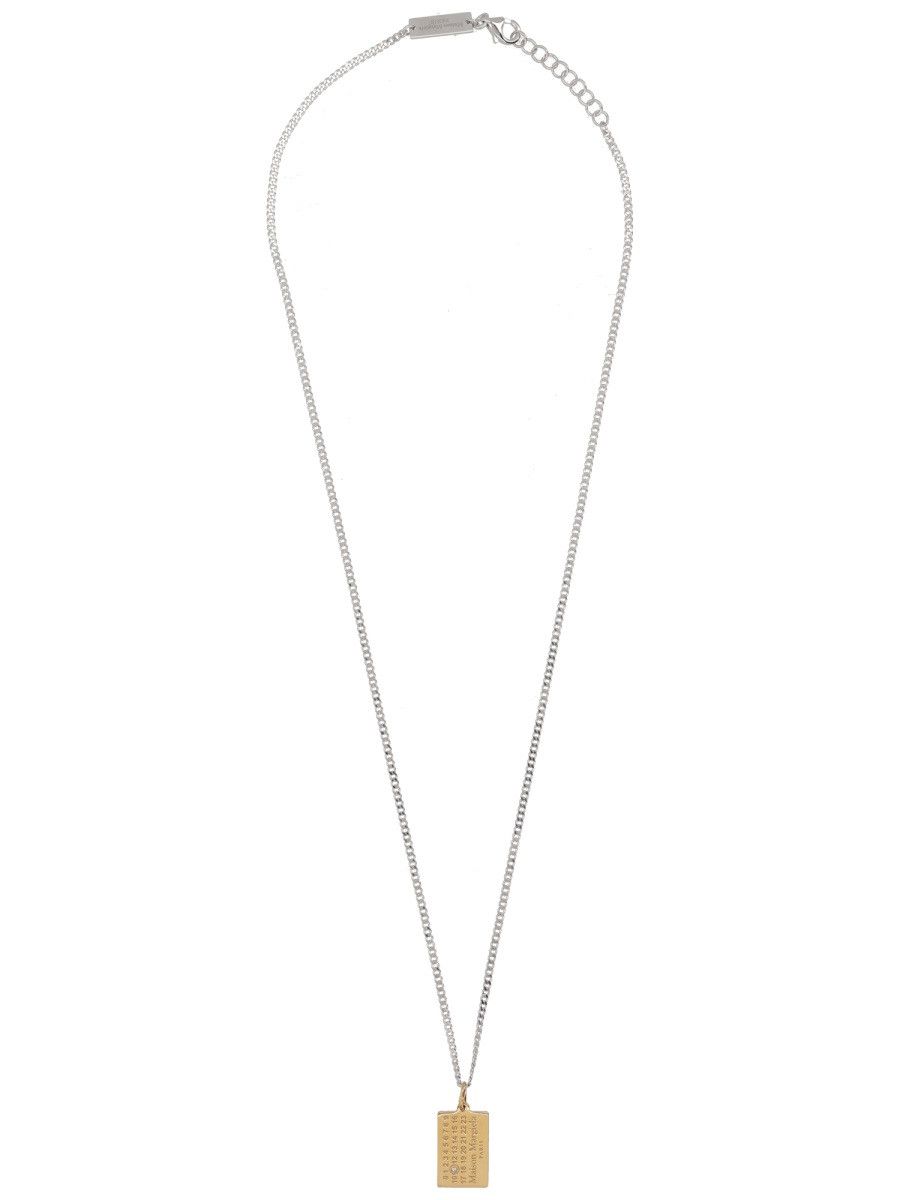 Maison Margiela MAISON MARGIELA "NUMERIC" NECKLACE - MULTICOLOUR Size ONE SIZE - 1 Thumbnail