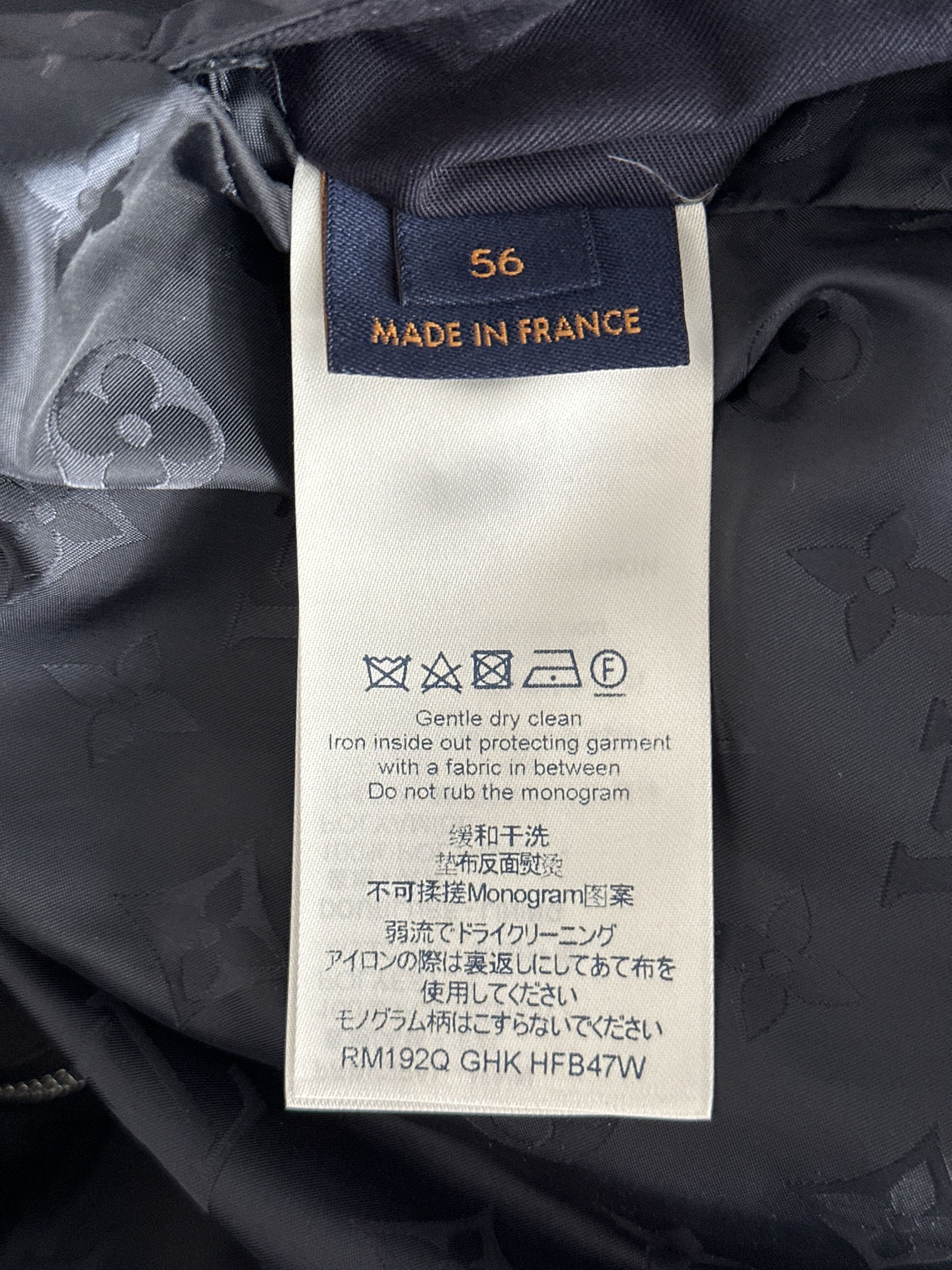 Louis Vuitton Louis Vuitton Black Monogram Reversible Puffer Jacket Size US XXL / EU 58 / 5 - 6 Thumbnail