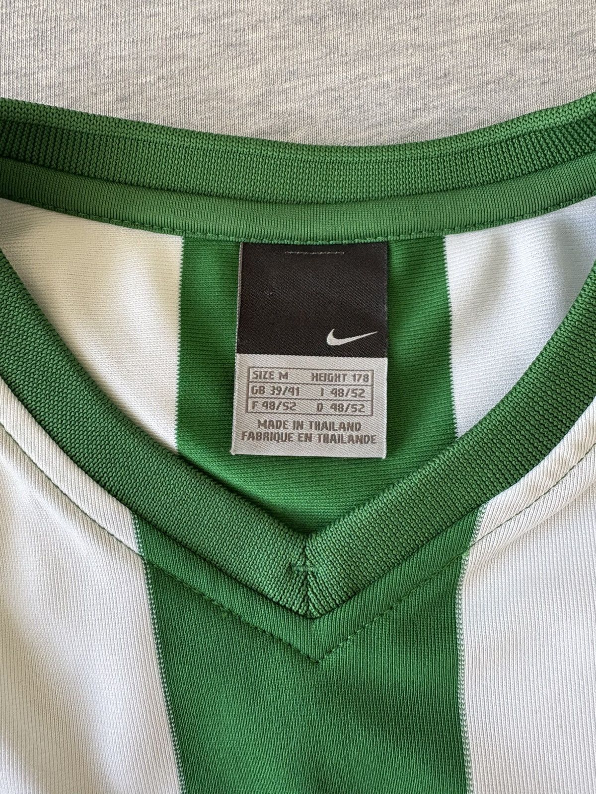 Nike × Vintage Vintage Nike Striped Jersey Size US M / EU 48-50 / 2 - 3 Thumbnail