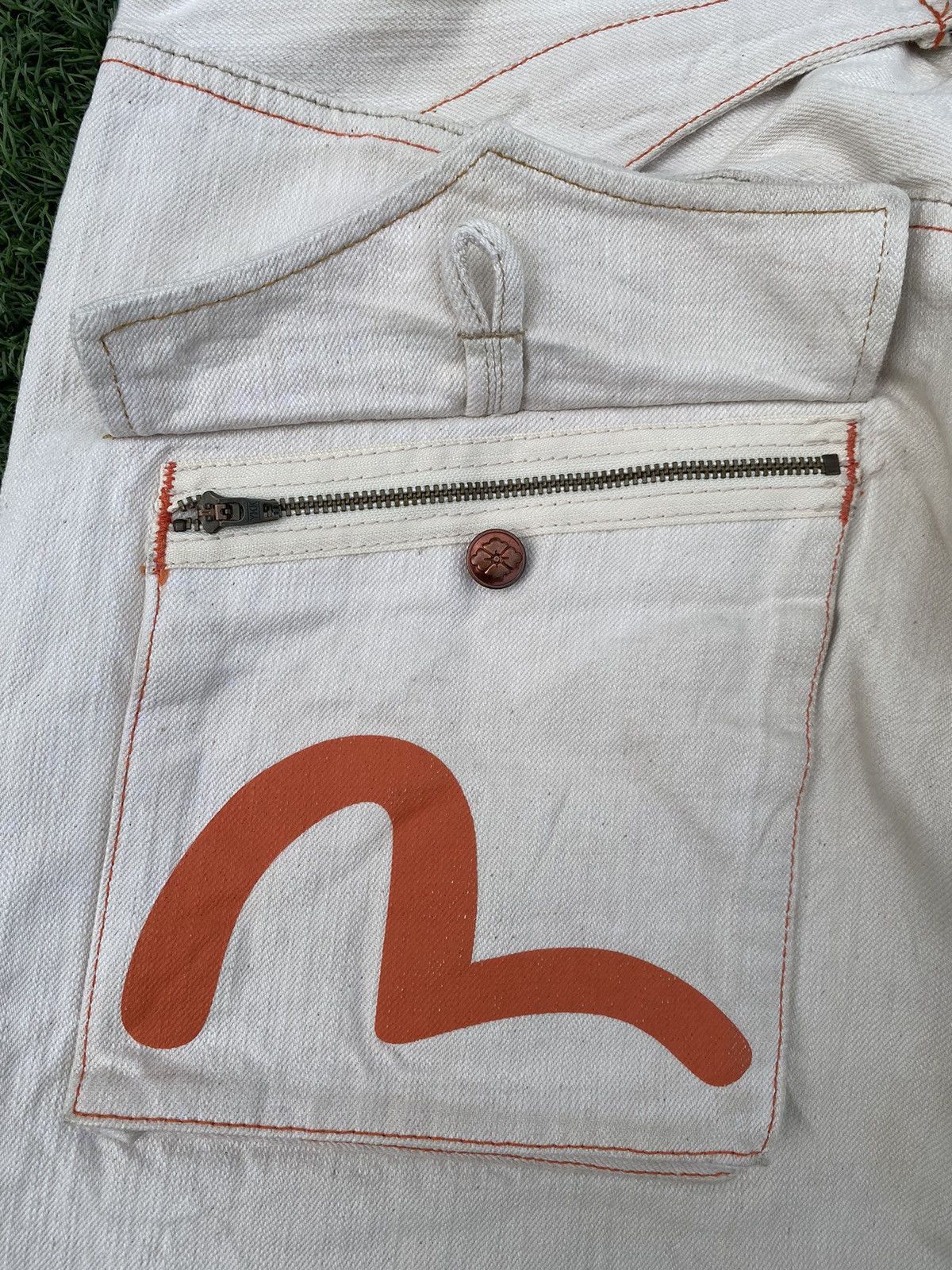Evisu EVISU GENES OSAKA BY HIDEHIKO YAMANE WITH PINK SELVEDGE Size US 36 / EU 52 - 5 Thumbnail