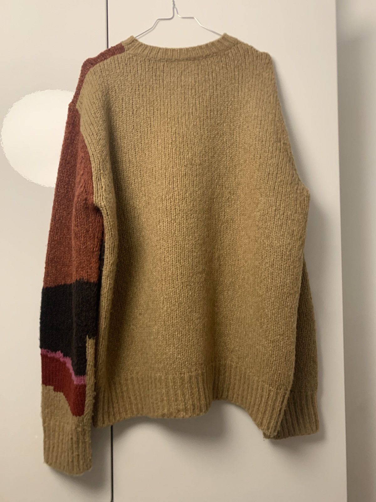Dries Van Noten Jacquard sweater with scarf Size US L / EU 52-54 / 3 - 5 Thumbnail