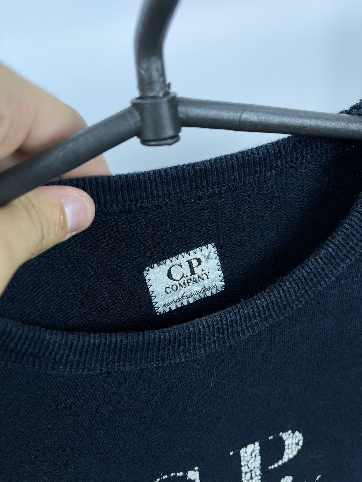 C.P. Company C.P. Company Sweatshirt Size 10 years Blue Big Logo Size US XS / EU 42 / 0 - 4 Thumbnail