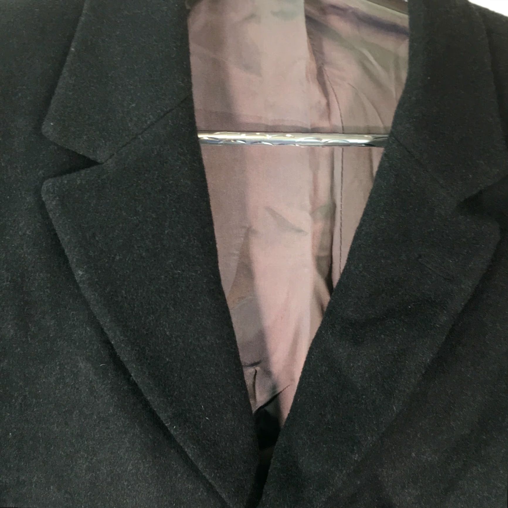 Calvin Klein Calvin Klein Jacket Men Wool Collared Black Blazer Size 42 - Casual Dark 42 Mens Wool Blazer Jacket Size US XL / EU 56 / 4 - 3 Thumbnail
