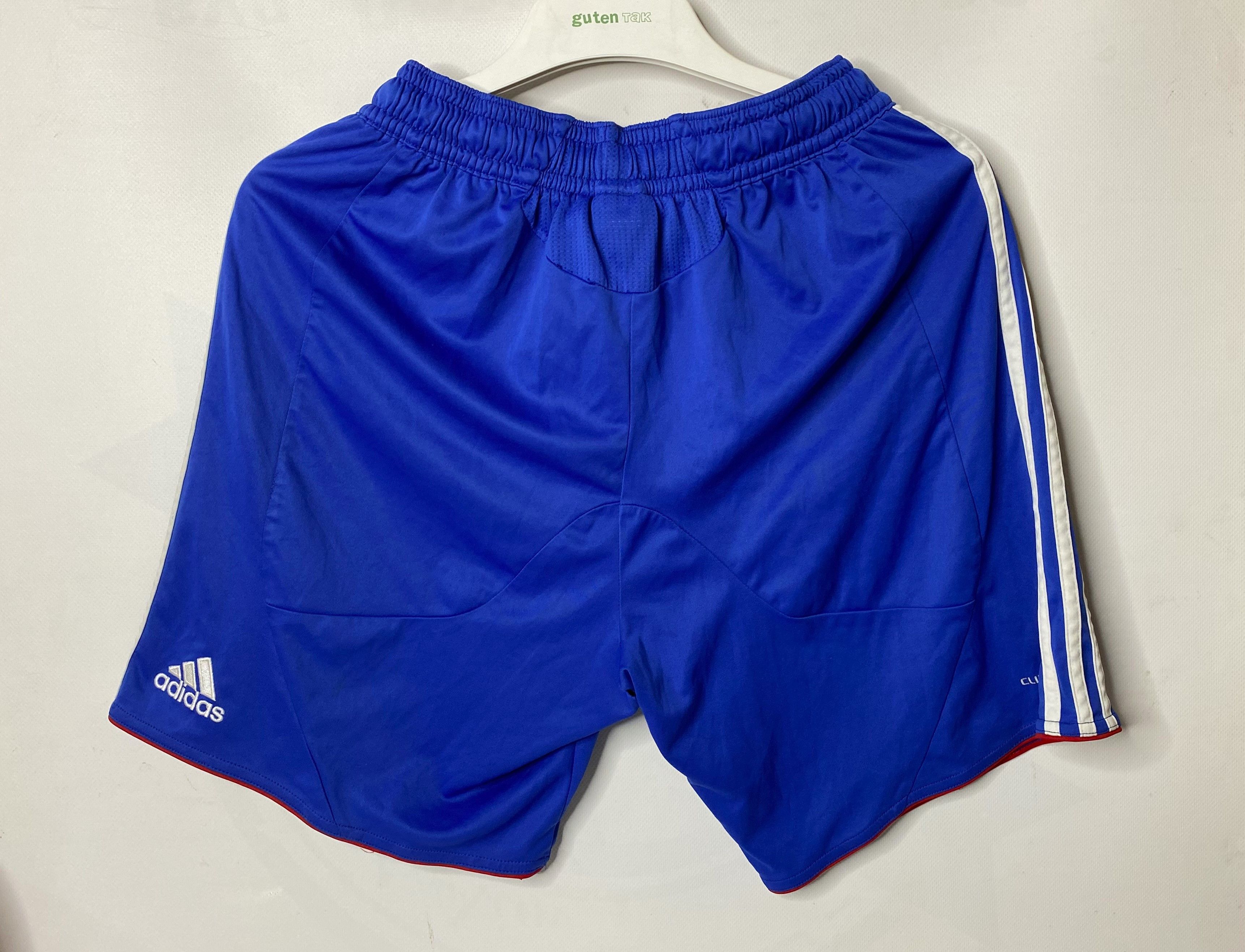Adidas × Chelsea Soccer CHELSEA LONDON 2010 2011 HOME FOOTBALL SHORTS SOCCER Size US 32 / EU 48 - 2 Thumbnail