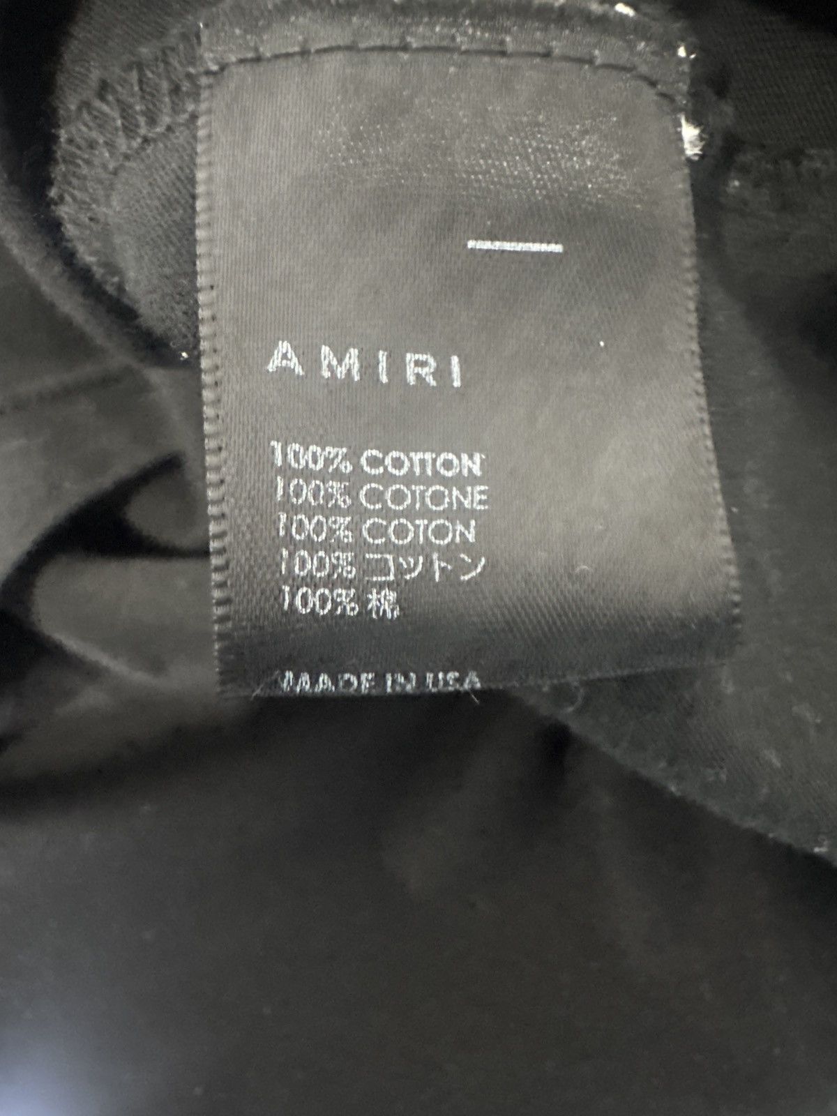 Amiri Amiri Core Logo Tee 'Black/Loden Size US M / EU 48-50 / 2 - 7 Thumbnail