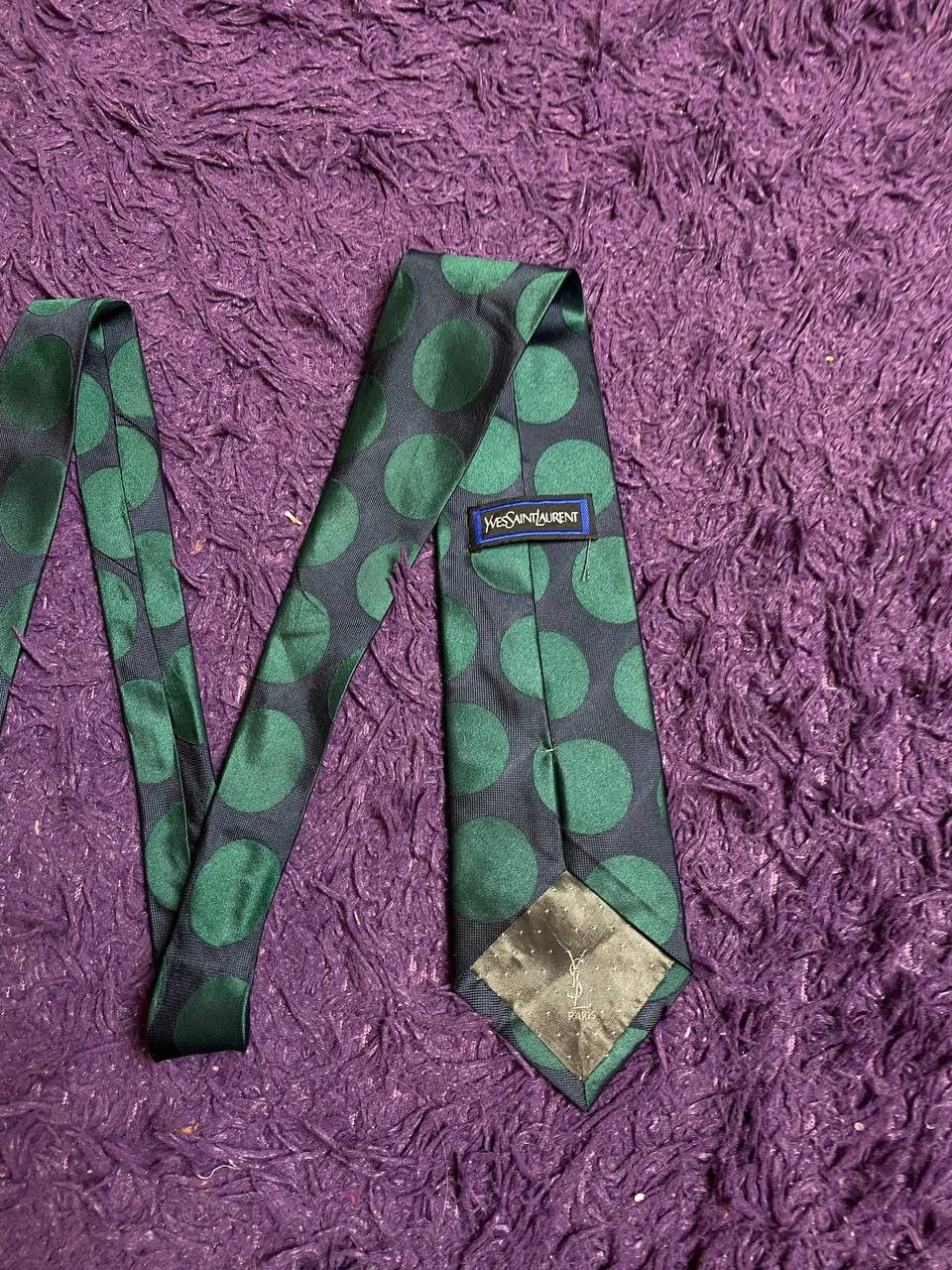 Yves Saint Laurent Rare Vintage Yves Saint Laurent Silk Tie Size ONE SIZE - 6 Thumbnail