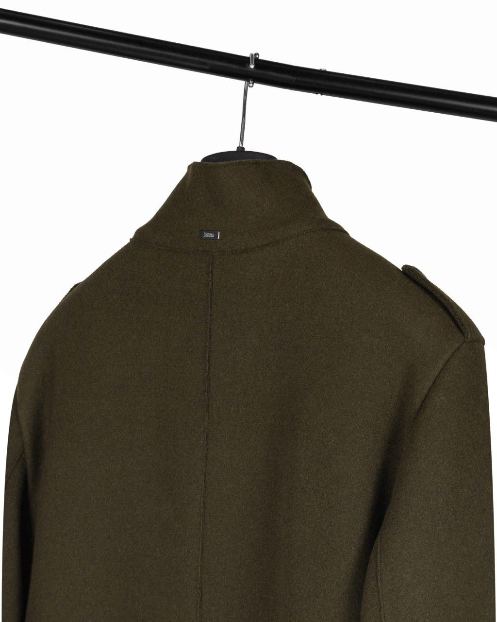 Herno Woolen short coat - peacoat HERNO Size US L / EU 52-54 / 3 - 7 Thumbnail