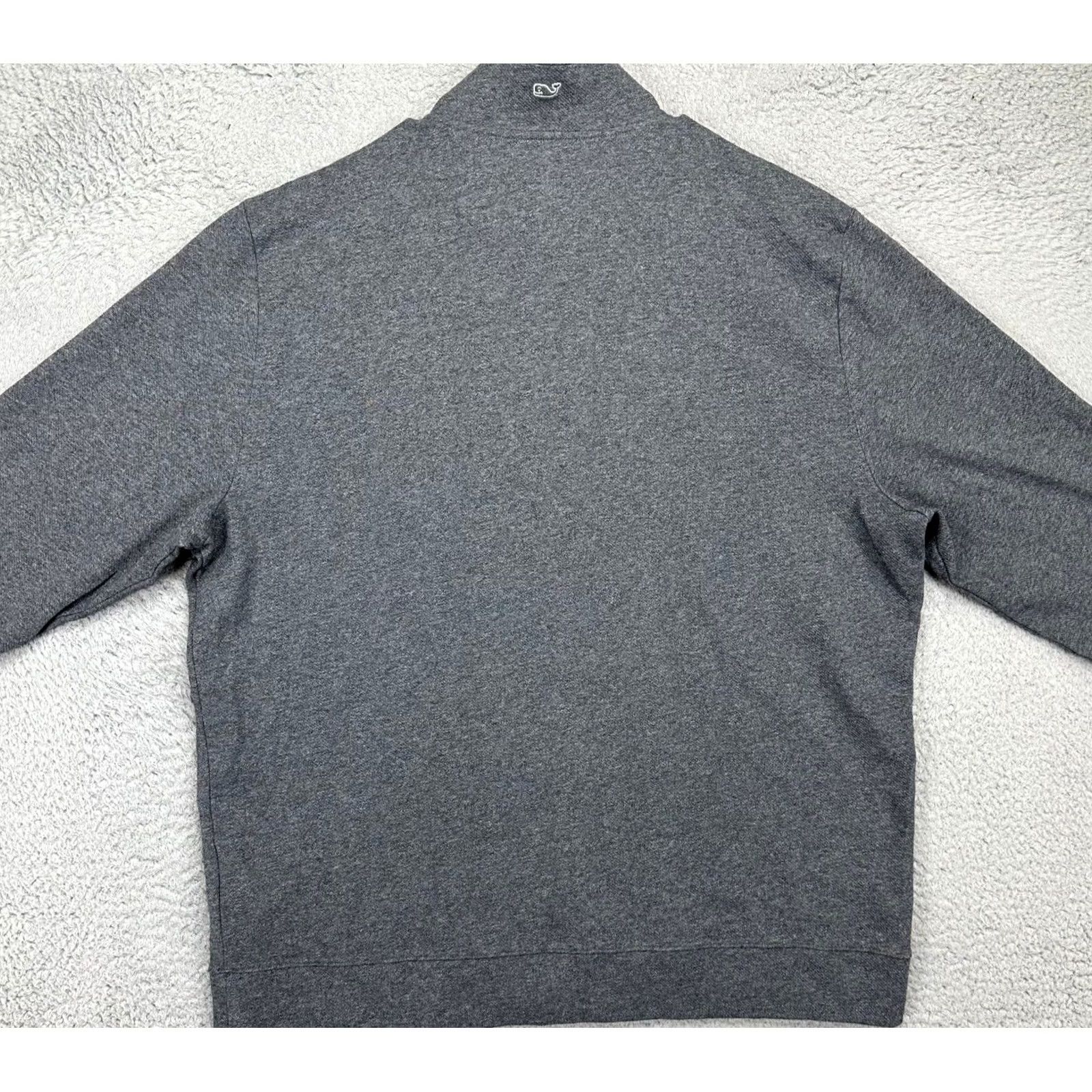Vineyard Vines Vineyard Vines New York Jets Sweatshirt Mens 2XL Gray Pullover Mock Neck Zip Knit Logo Size US XXL / EU 58 / 5 - 3 Thumbnail