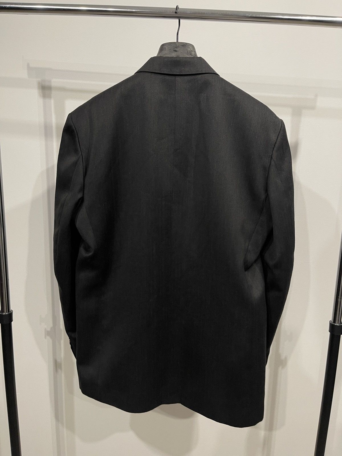 Vintage Vintage double-breasted blazer willson jacket black Size 38R - 5 Thumbnail