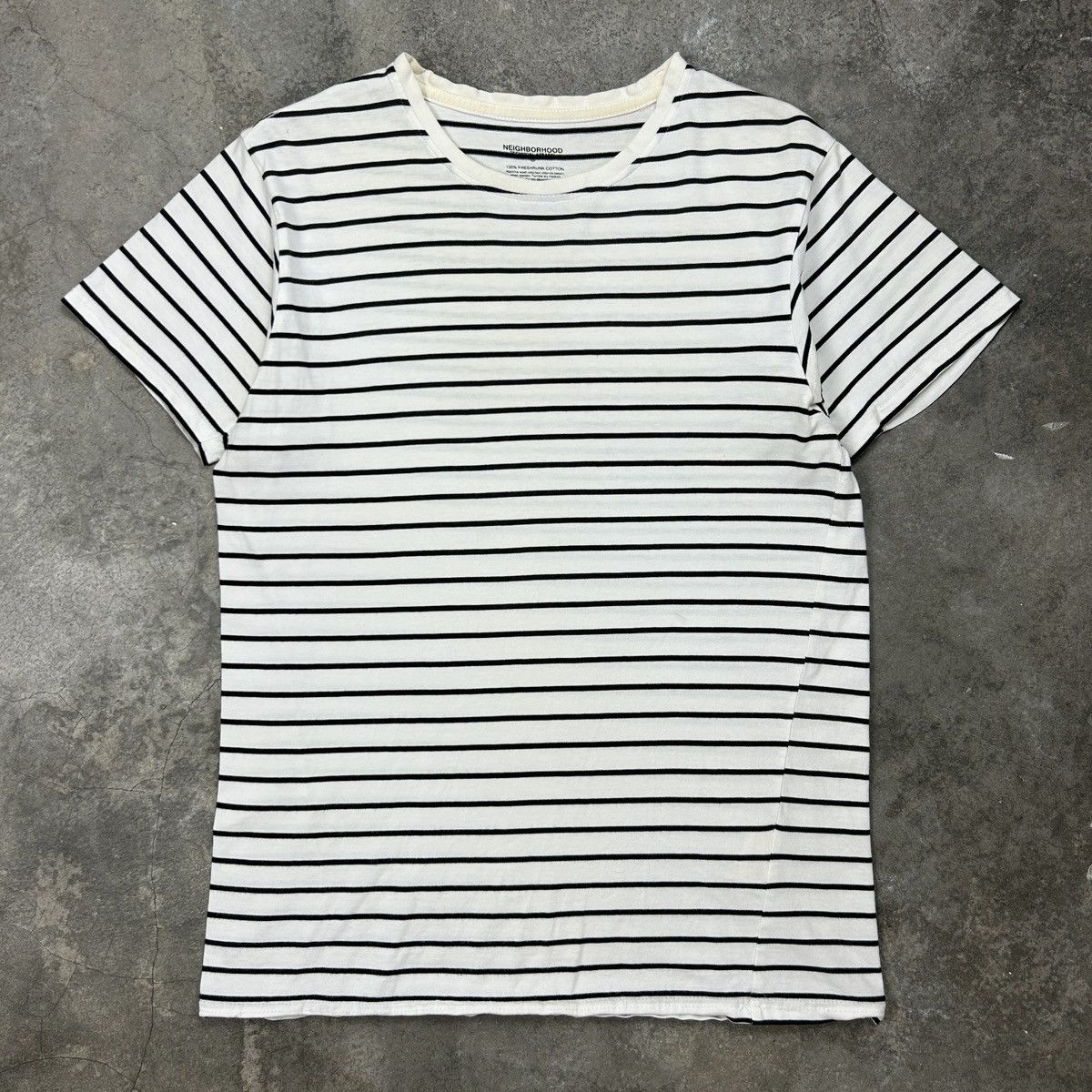Neighborhood Neighborhood - Striped Essential Tee Size US S / EU 44-46 / 1 - 1 Thumbnail