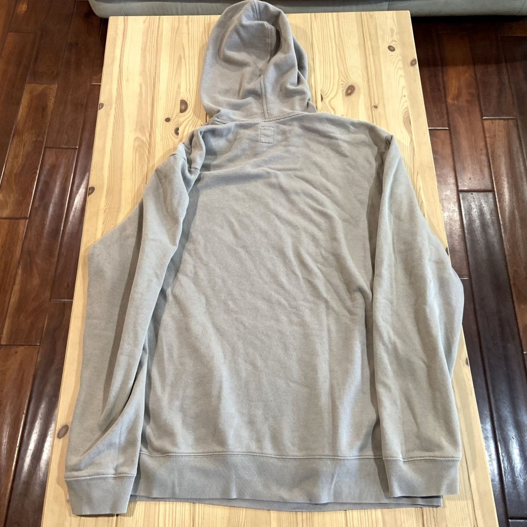 Gap VINTAGE GAP Sweatshirt Mens XL Tan Spellout Pullover Hoodie Brown Cotton Blend Solid Long Sleeve Classic Regular Men Hoodie Womens? No. Size US XL / EU 56 / 4 - 6 Thumbnail
