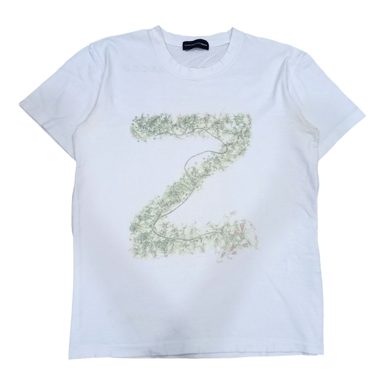 CABANE de ZUCCa × Issey Miyake × Zucca Rare! Zucca X Nicolai Bergmann Floral 'Z' Graphic Tee Size US M / EU 48-50 / 2 - 1 Thumbnail