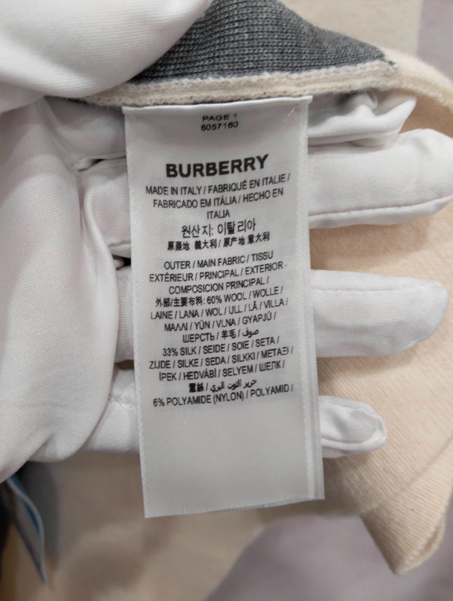 Burberry Burberry all over print wool knit cardigan XS 95 new Size US XS / EU 42 / 0 - 5 Thumbnail