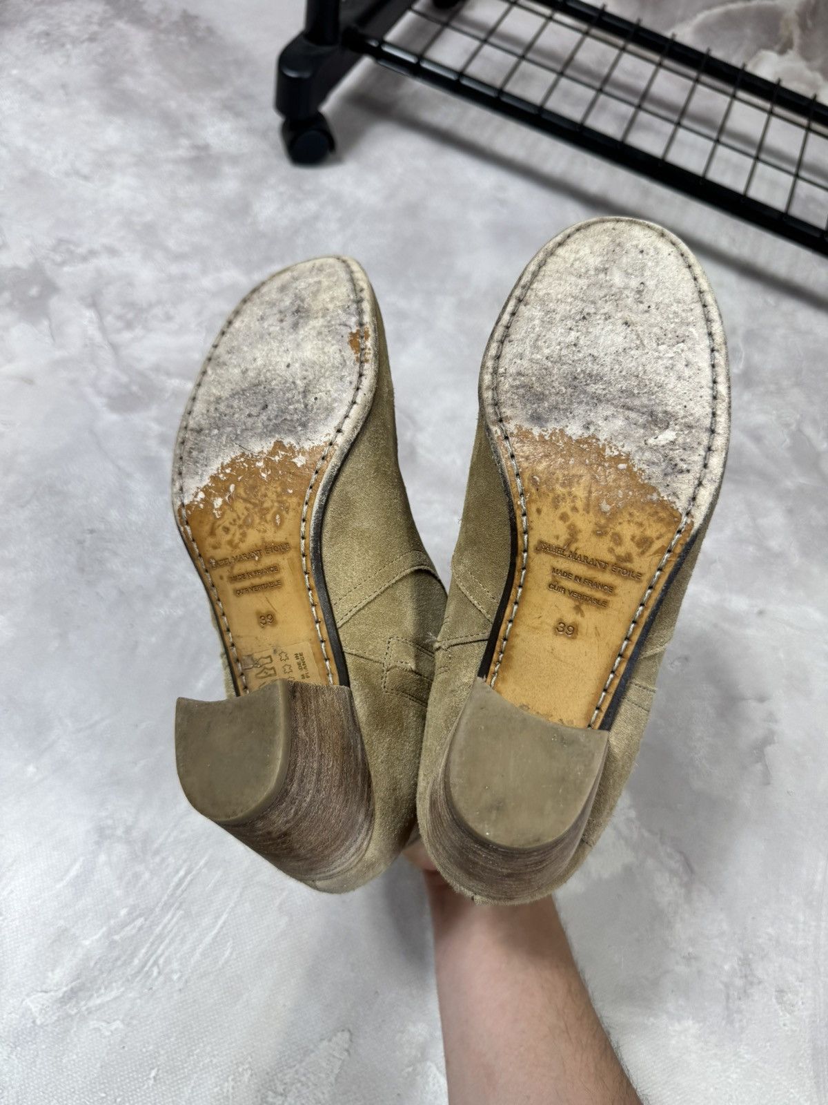 Isabel Marant Vintage Isabel Marant Suede Heels Boot Size US 8.5 / IT 38.5 - 10 Thumbnail