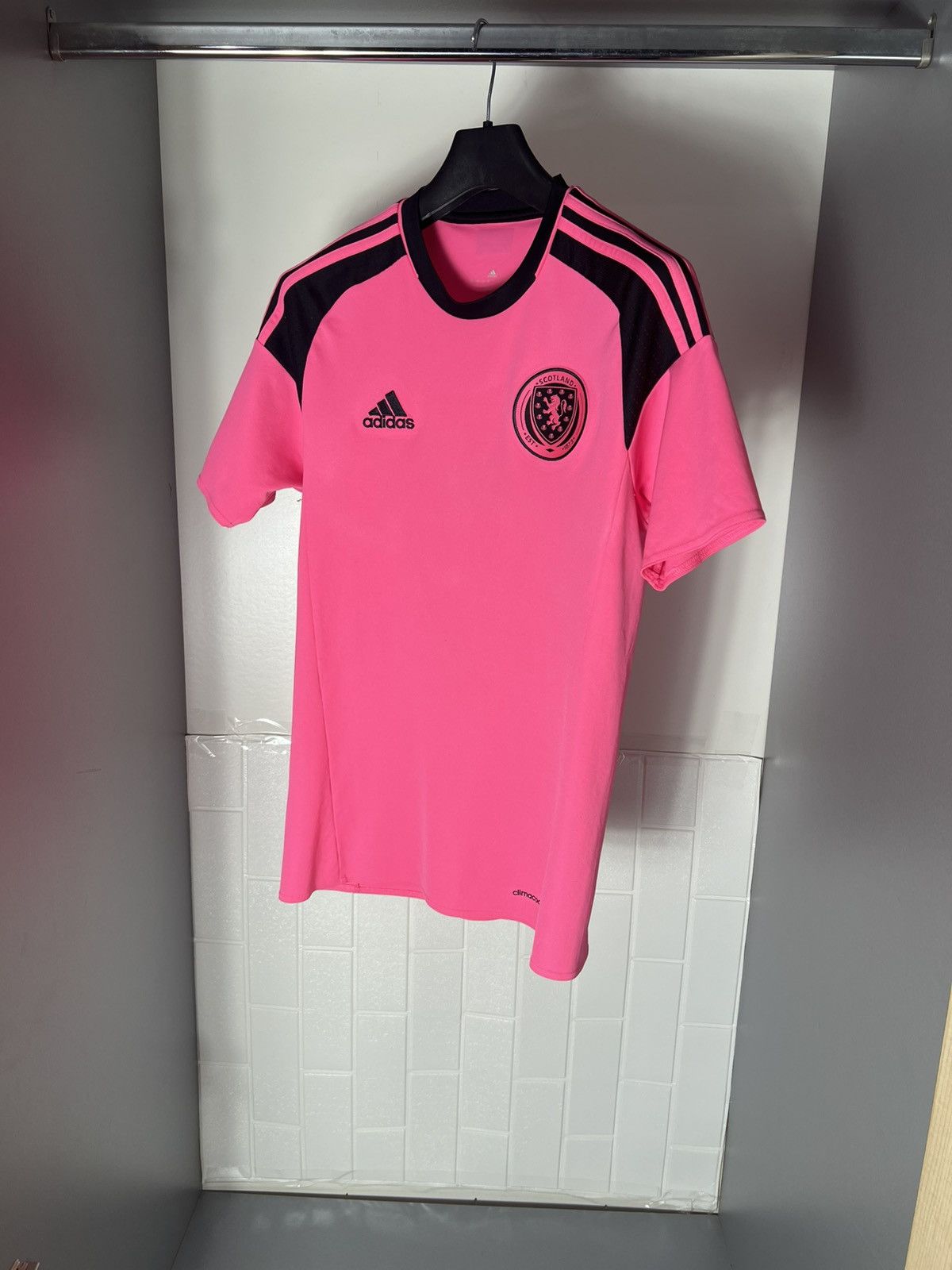 Adidas × Vintage VERY RARE ADIDAS SCOTLAND SOCCER JERSEY BLOKECORE Y2K 90s Size US S / EU 44-46 / 1 - 2 Thumbnail