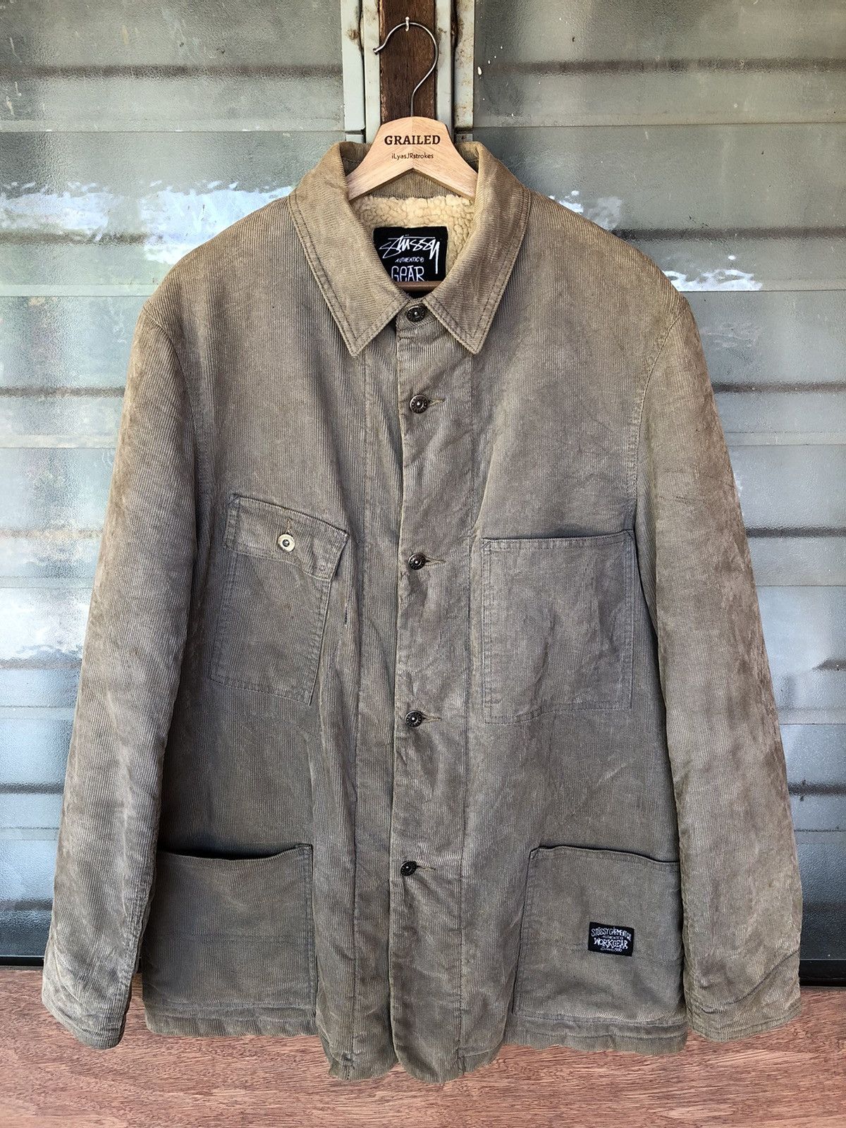 Stussy Vintage Stussy Garment Workgear Jacket Size US L / EU 52-54 / 3 - 1 Thumbnail