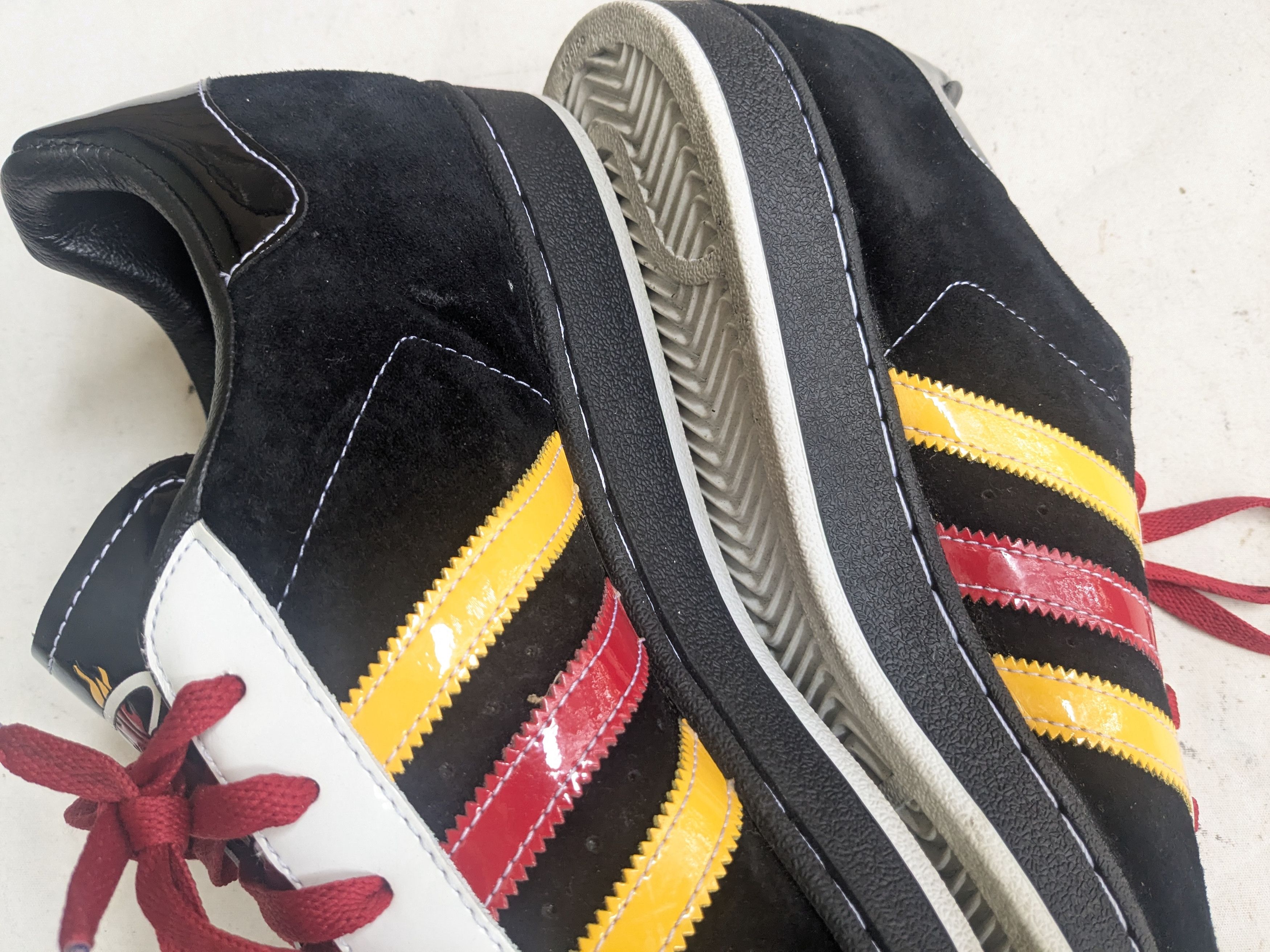 Adidas adidas Superstar NBA Series Miami Heat 014154 13 Black Red Size US 13 / EU 46 - 9 Thumbnail