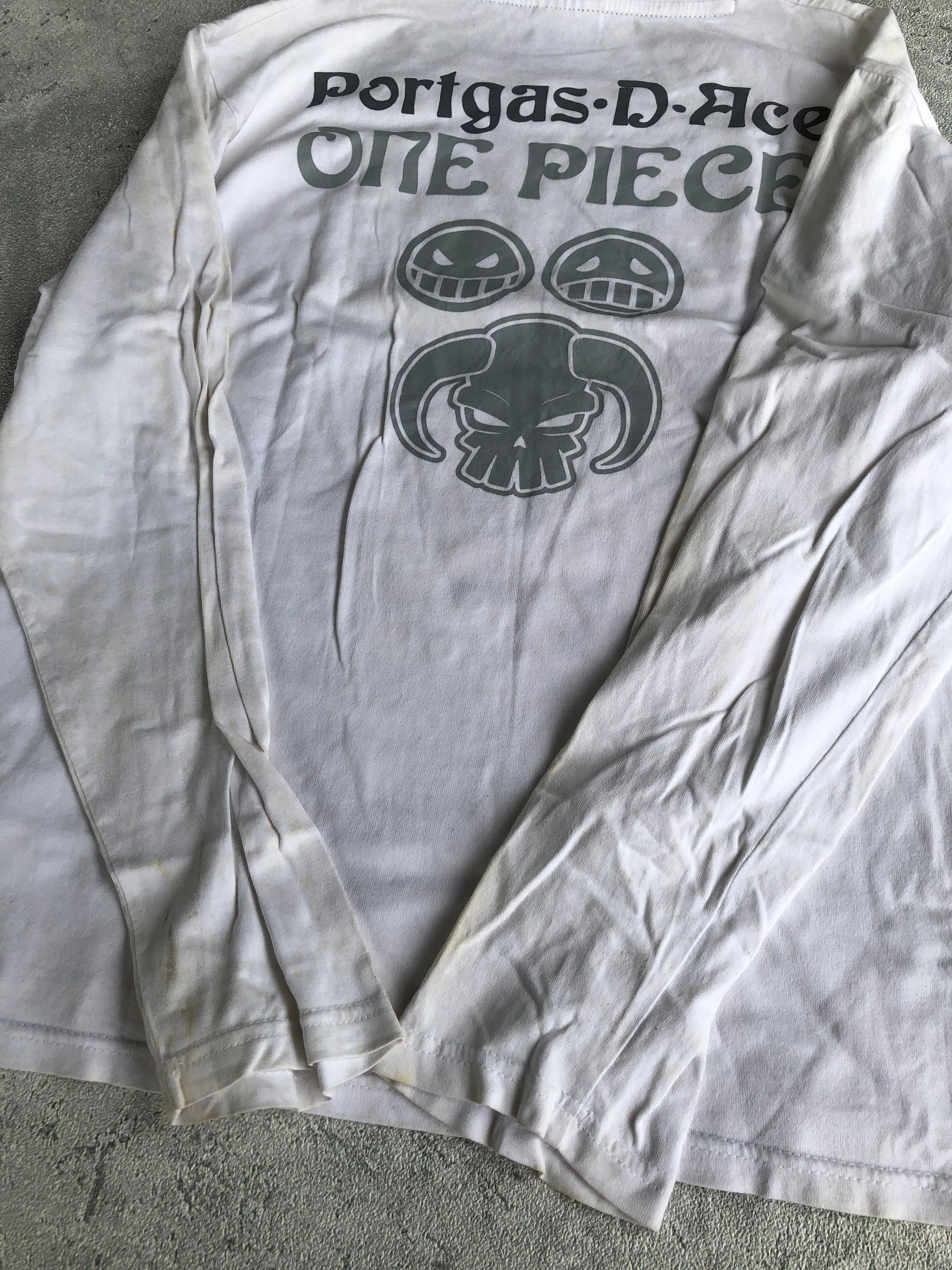 Japanese Brand × One Piece Good Bye Luffy One Piece Japanese Cartoon Tshirt Poem Style Size US L / EU 52-54 / 3 - 7 Thumbnail