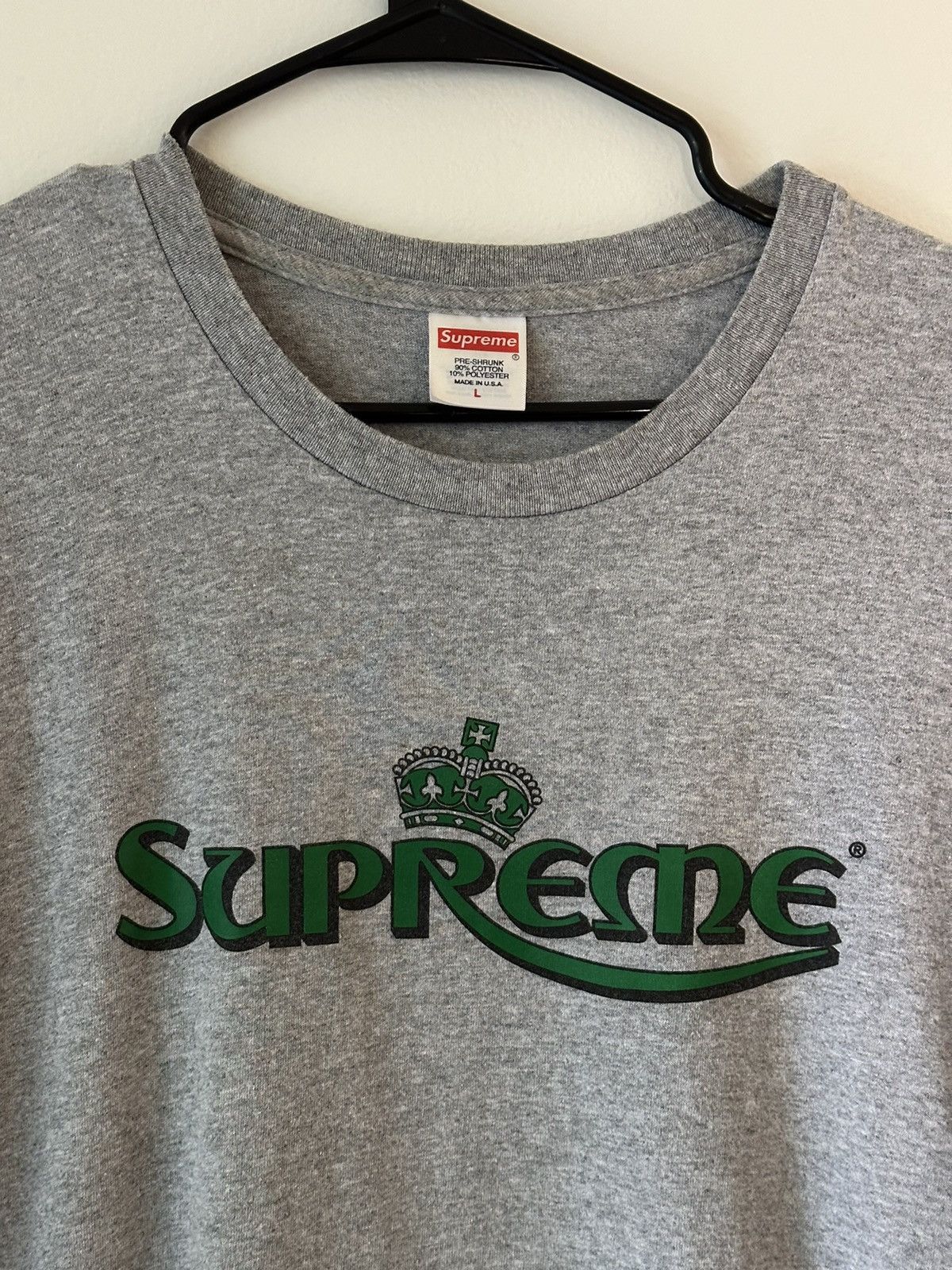 Supreme Supreme Crown Tee Size US L / EU 52-54 / 3 - 2 Thumbnail