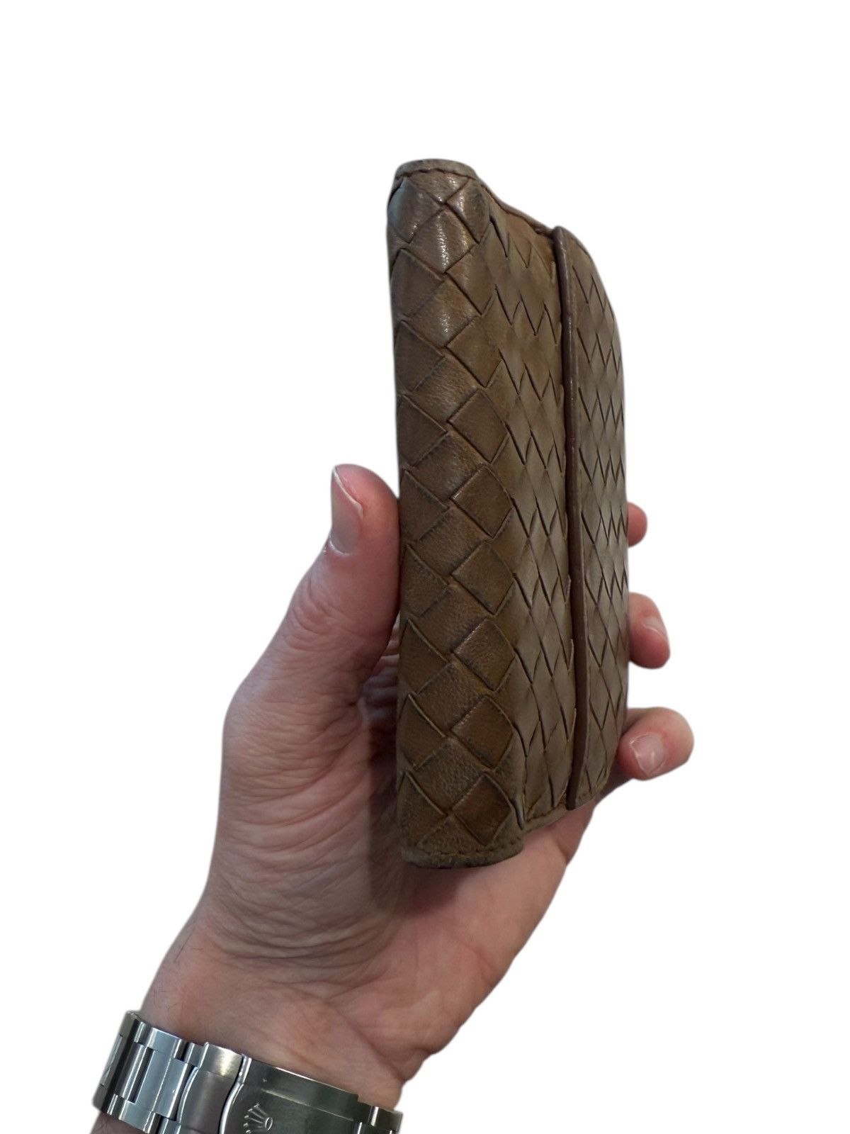 Bottega Veneta Bottega Veneta mens brown bifold wallet Size ONE SIZE - 7 Thumbnail