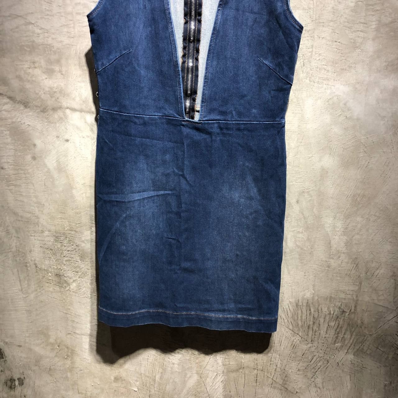 Alexander McQueen Alexander McQueen Studded Denim Dress Size S / US 4 / IT 40 - 3 Thumbnail