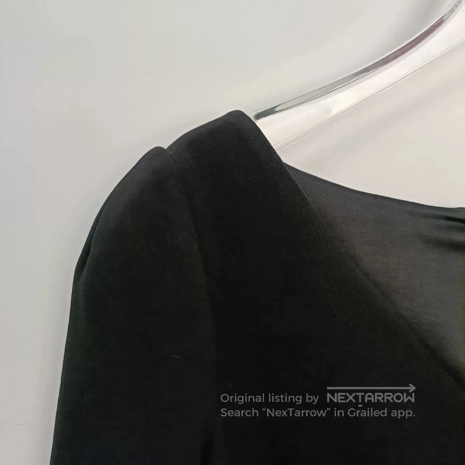 Dolce & Gabbana Dolce Gabbana Black V-Neck Short-Sleeve Dress. Size S / US 4 / IT 40 - 3 Thumbnail