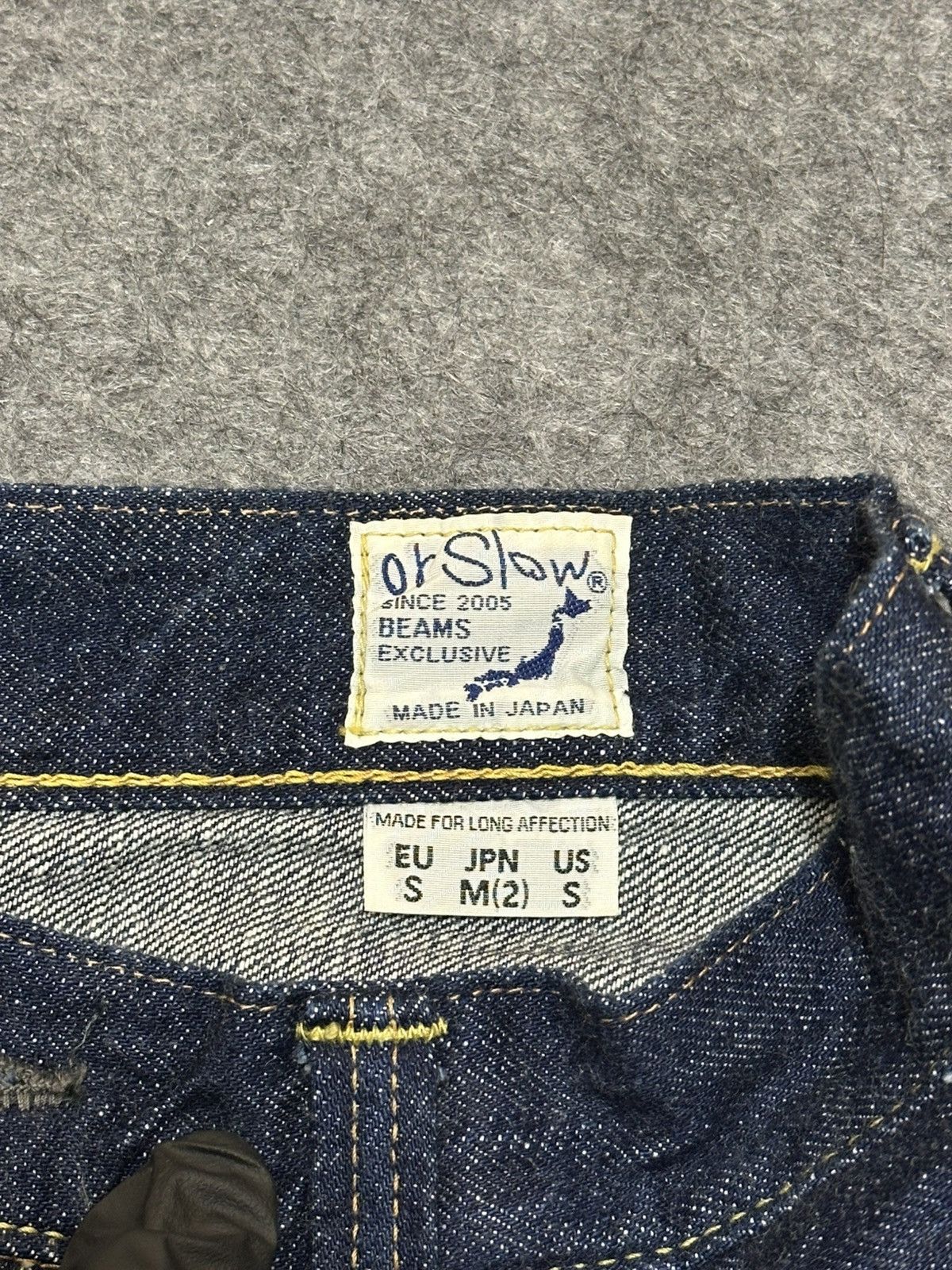 Beams Plus × Orslow OrSlow x BEAMS Exclusive Japanese denim jeans. Size US 30 / EU 46 - 16 Thumbnail