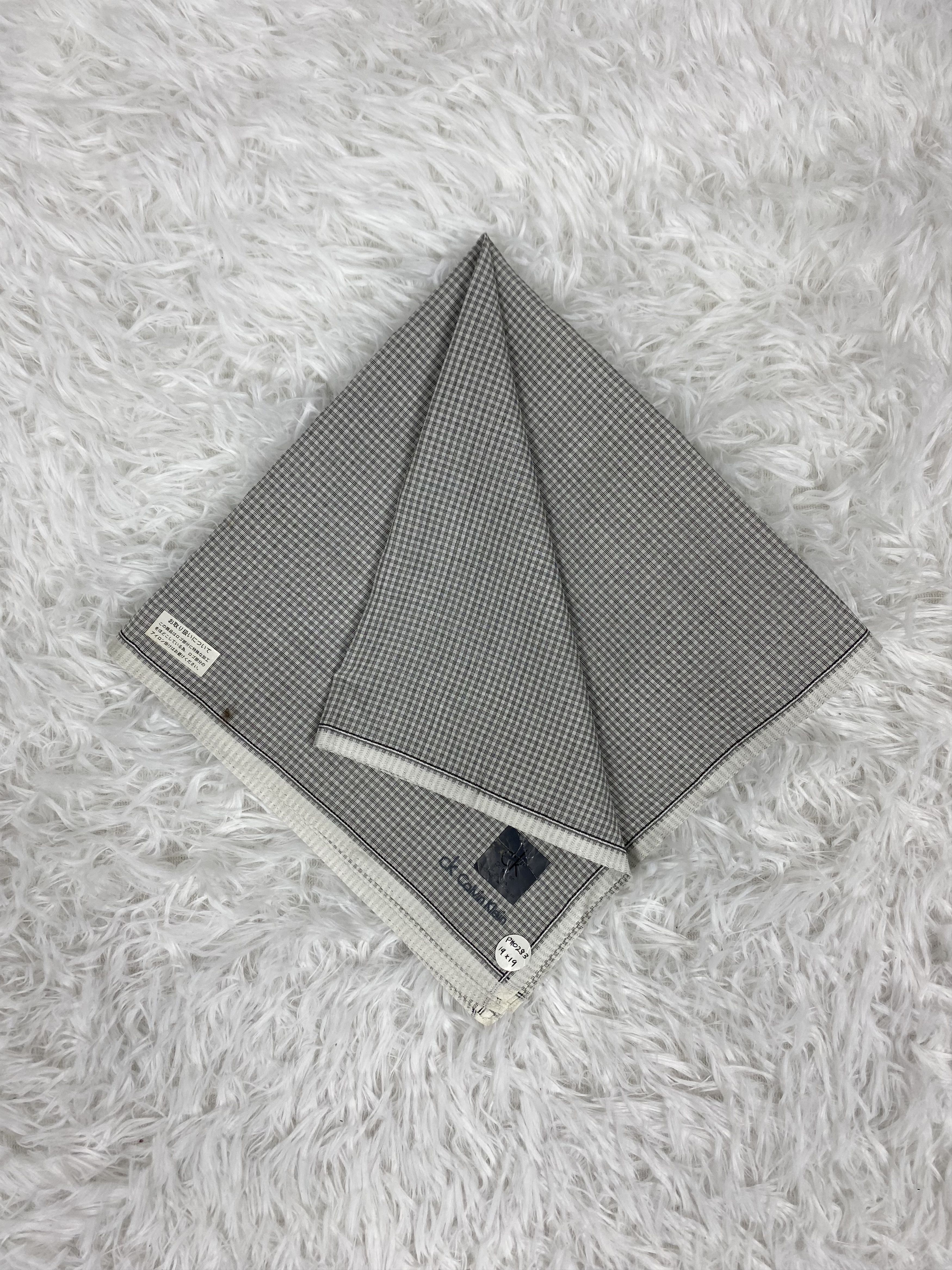 Calvin Klein Vintage Calvin Klein Handkerchief Neckerchief PH0283 Size ONE SIZE - 1 Thumbnail