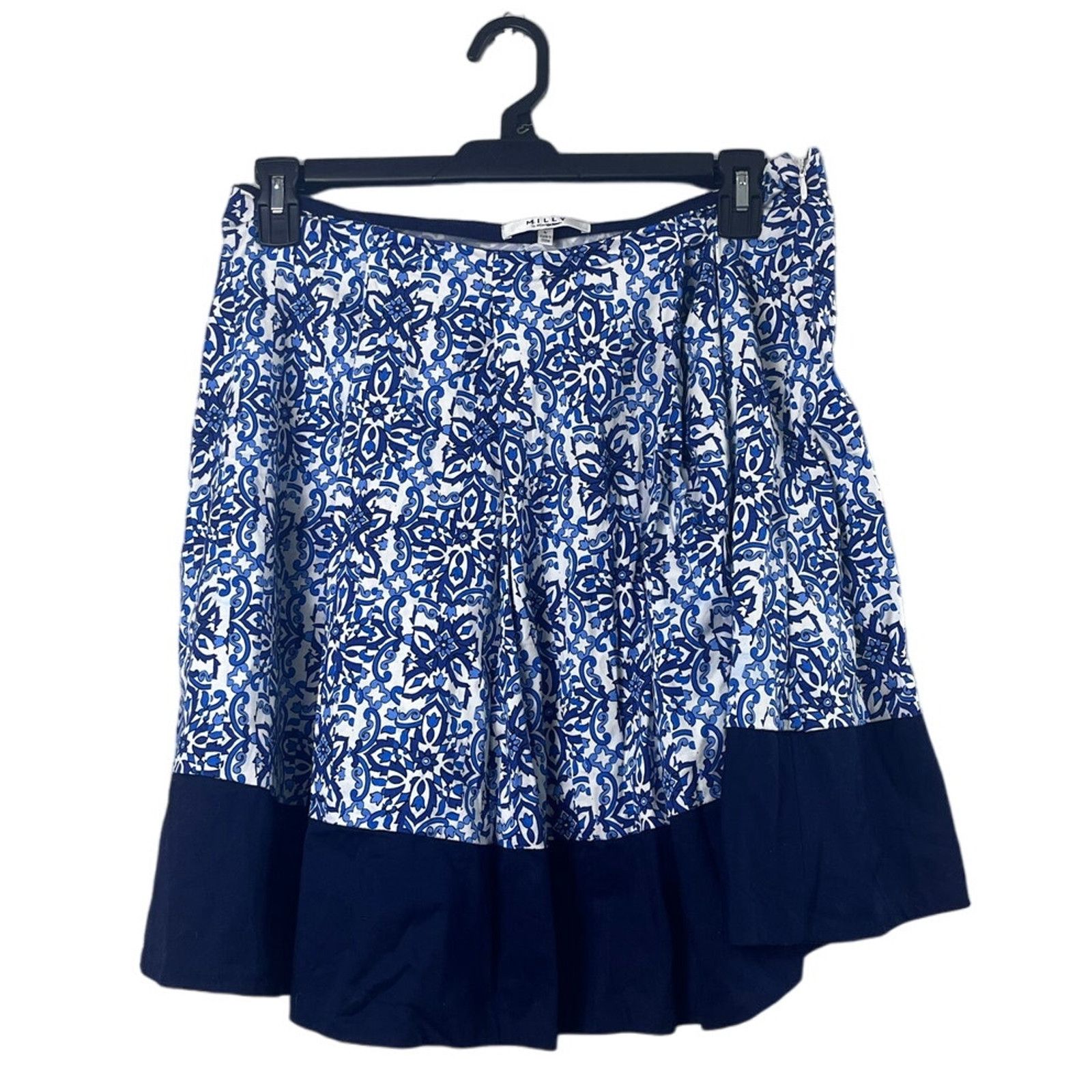 MILLY Women's Blue Milly Skirt L Size 29" - 1 Thumbnail