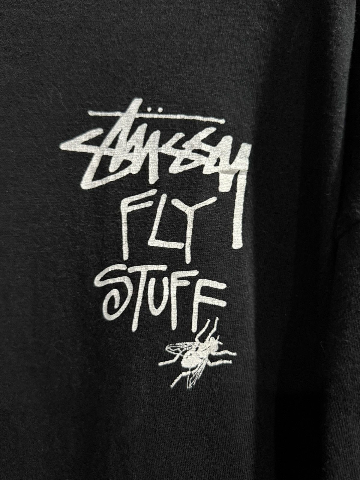 Other Vintage Stussy Fly Stuff Long Sleeve Faded Tee Size US XL / EU 56 / 4 - 9 Thumbnail