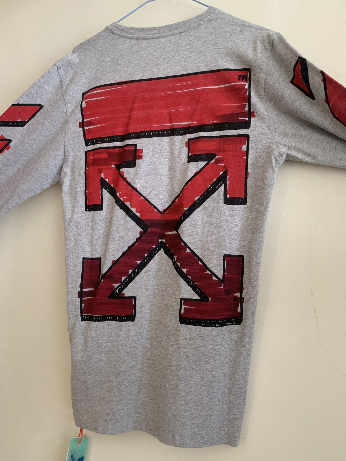 Off-White Off-White Marker Arrows L/S Tee Size US S / EU 44-46 / 1 - 1 Thumbnail