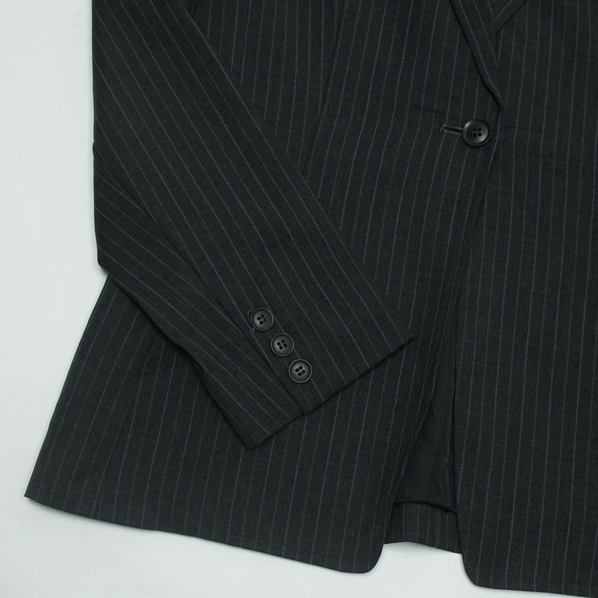Loro Piana *NoTariff Loro Piana Pinstripe Blazer Size S / US 4 / IT 40 - 5 Thumbnail