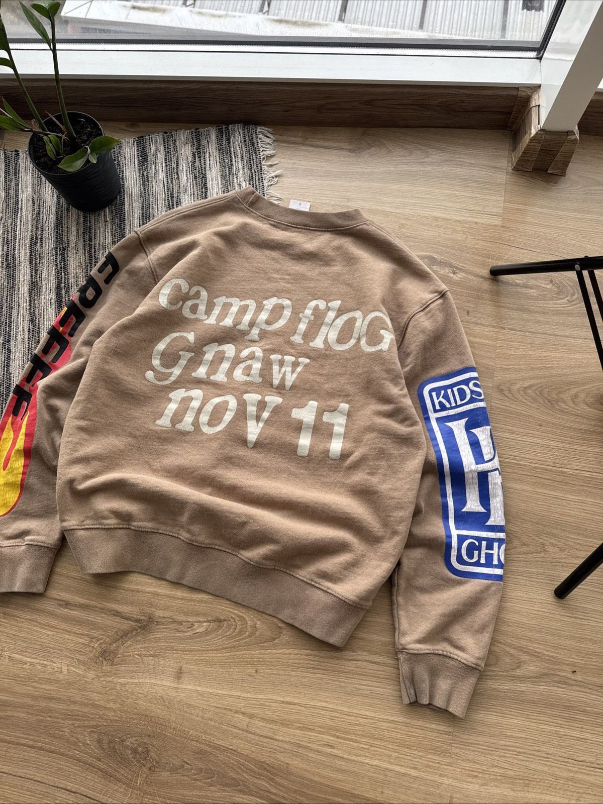 Band Tees × Designer Lucky Me I See Ghosts Kanye West Sweatshirt Size US M / EU 48-50 / 2 - 5 Thumbnail
