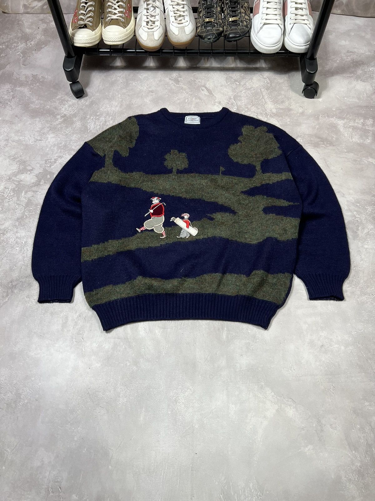 Vintage Vintage Polo Ralph Lauren Style Y2k Sweater Size US XL / EU 56 / 4 - 2 Thumbnail