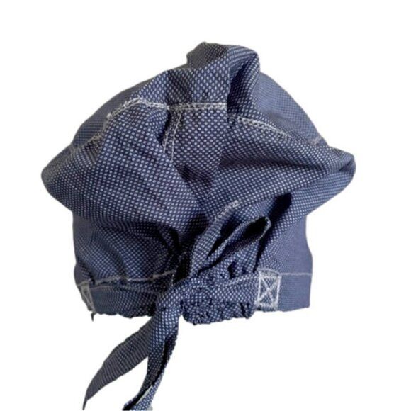 Handmade Handmade Boho Minimalist Dot Patterned Hair Bonnet Size ONE SIZE - 4 Thumbnail