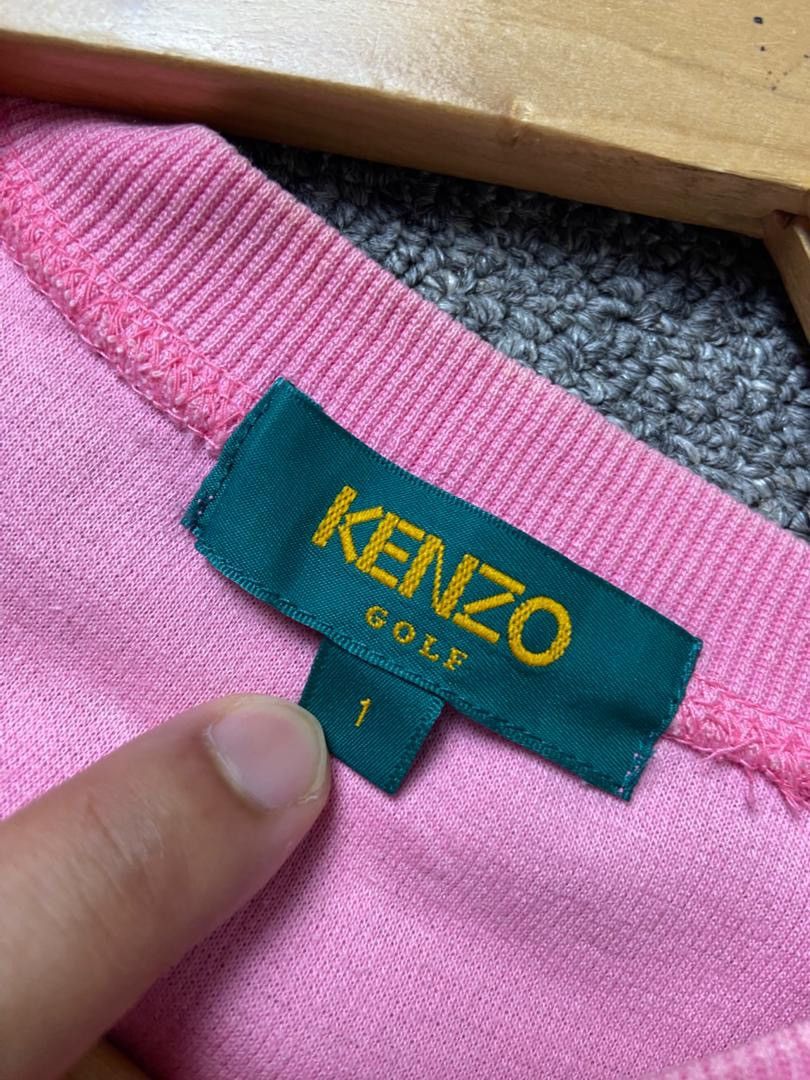 Kenzo Kenzo Golf Embroidered Crewneck Sweatshirt (197) Size XS / US 0-2 / IT 36-38 - 4 Thumbnail