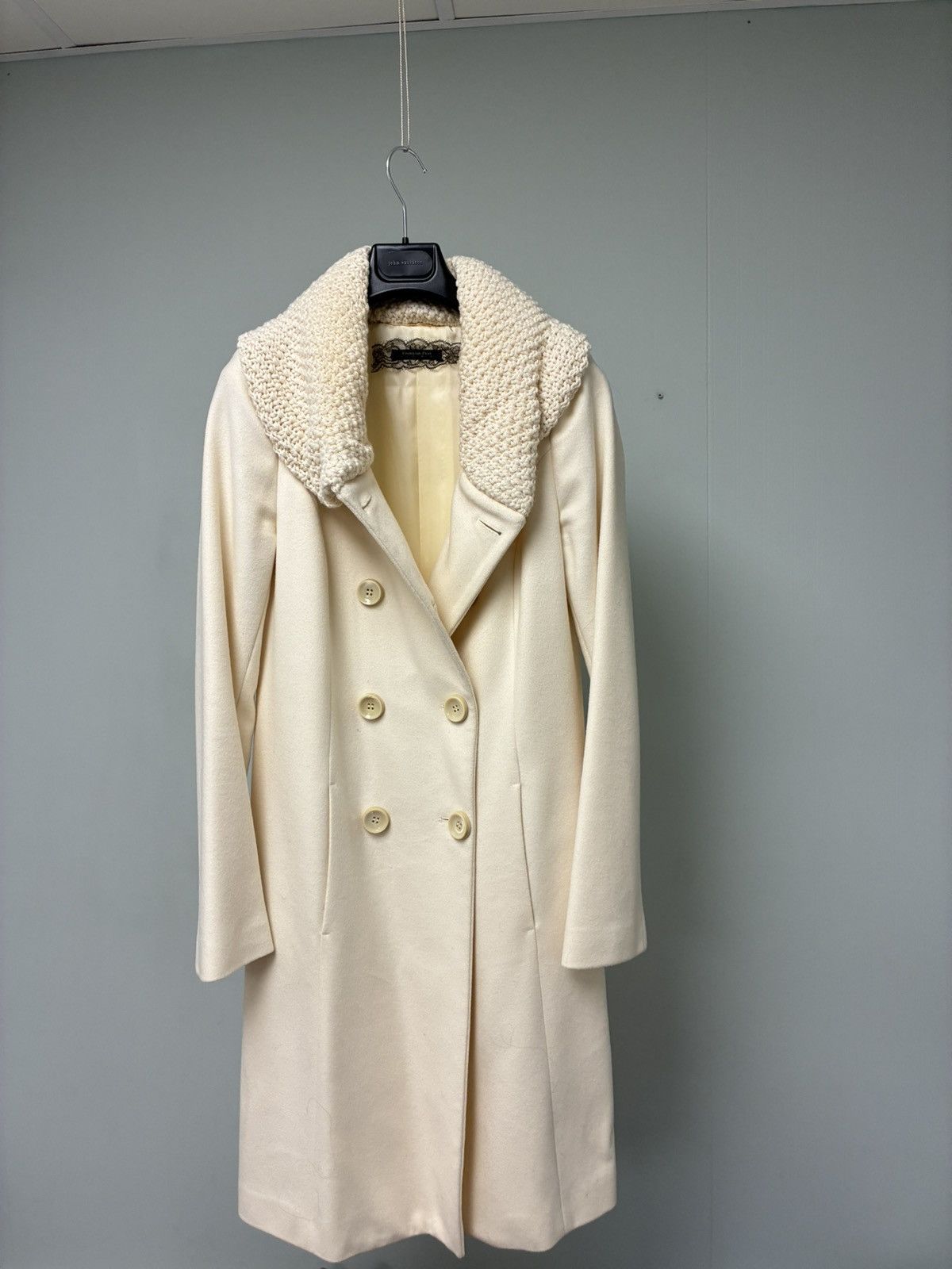 Patrizia Pepe Fluffy Collar Coat 42 Size M / US 6-8 / IT 42-44 - 6 Thumbnail
