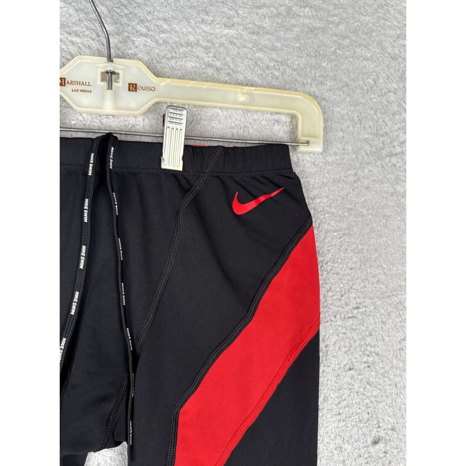 Nike Nike Swim Bottoms Mens 30 Black Colorblock Jammer Compression Drawstring Size US 30 / EU 46 - 5 Thumbnail