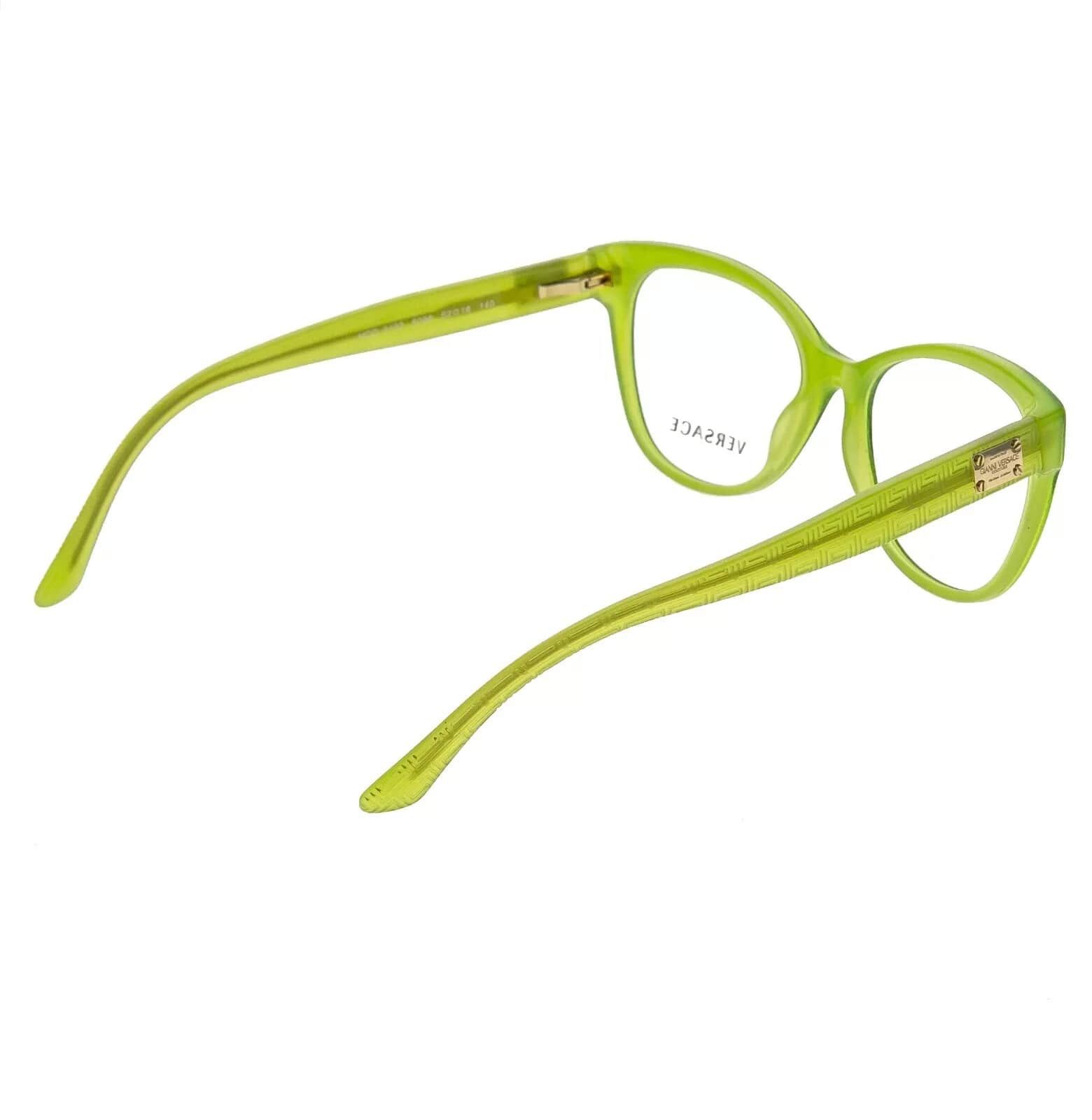 Versace VERSACE Couture Green Glitter Greco VE3193 Eyeglasses 3193 Size ONE SIZE - 2 Thumbnail